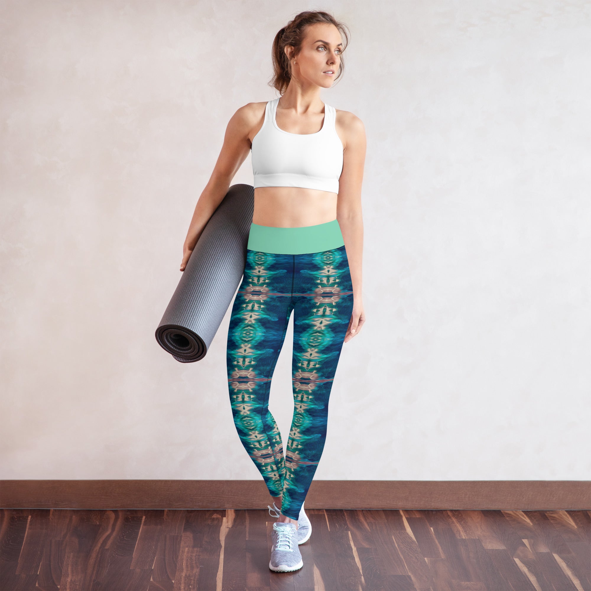 Bay Jetties Yoga Leggings Triboca Arts   