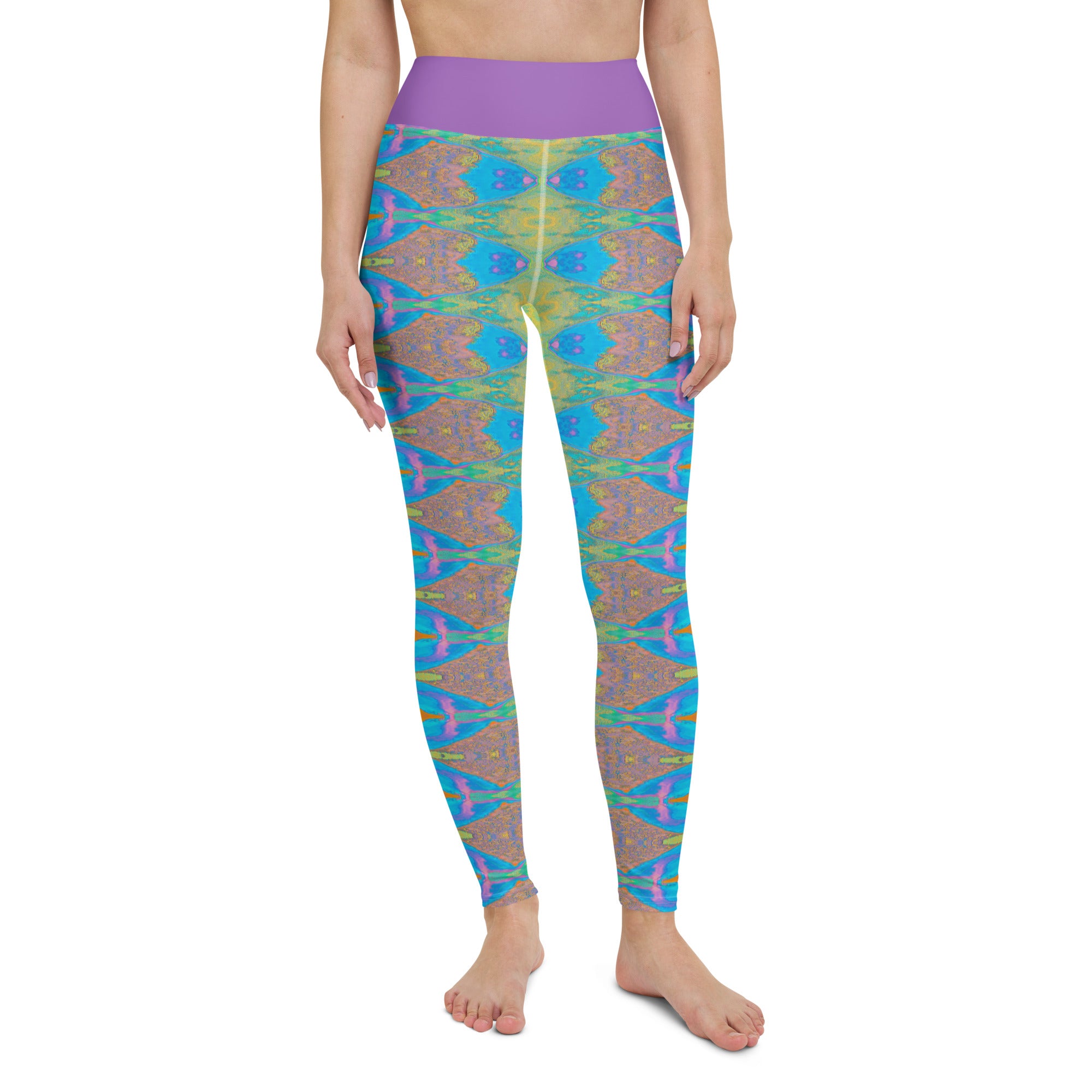 St Charles Bay Estuarine Yoga Leggings Triboca Arts XS  