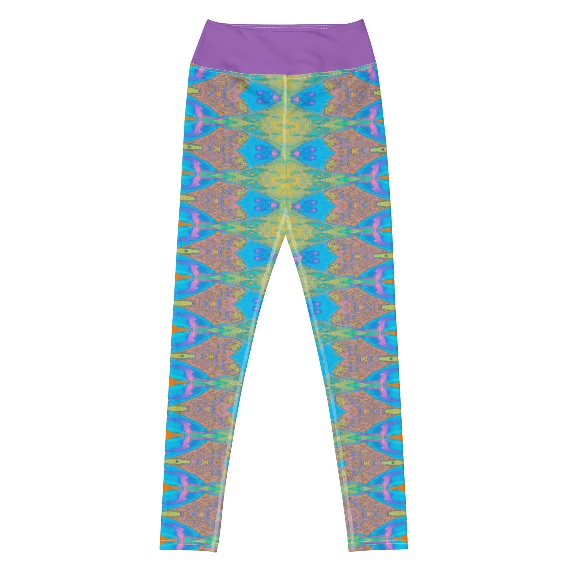 St Charles Bay Estuarine Yoga Leggings Triboca Arts