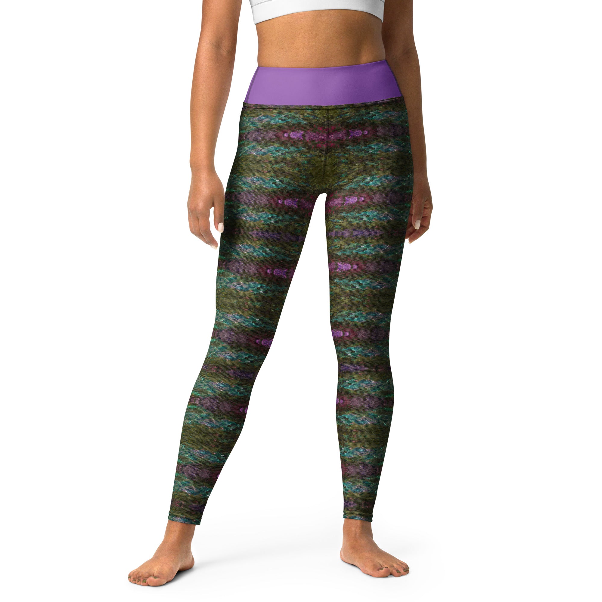 Prismatic Canvas Yoga Leggings Triboca Arts XS