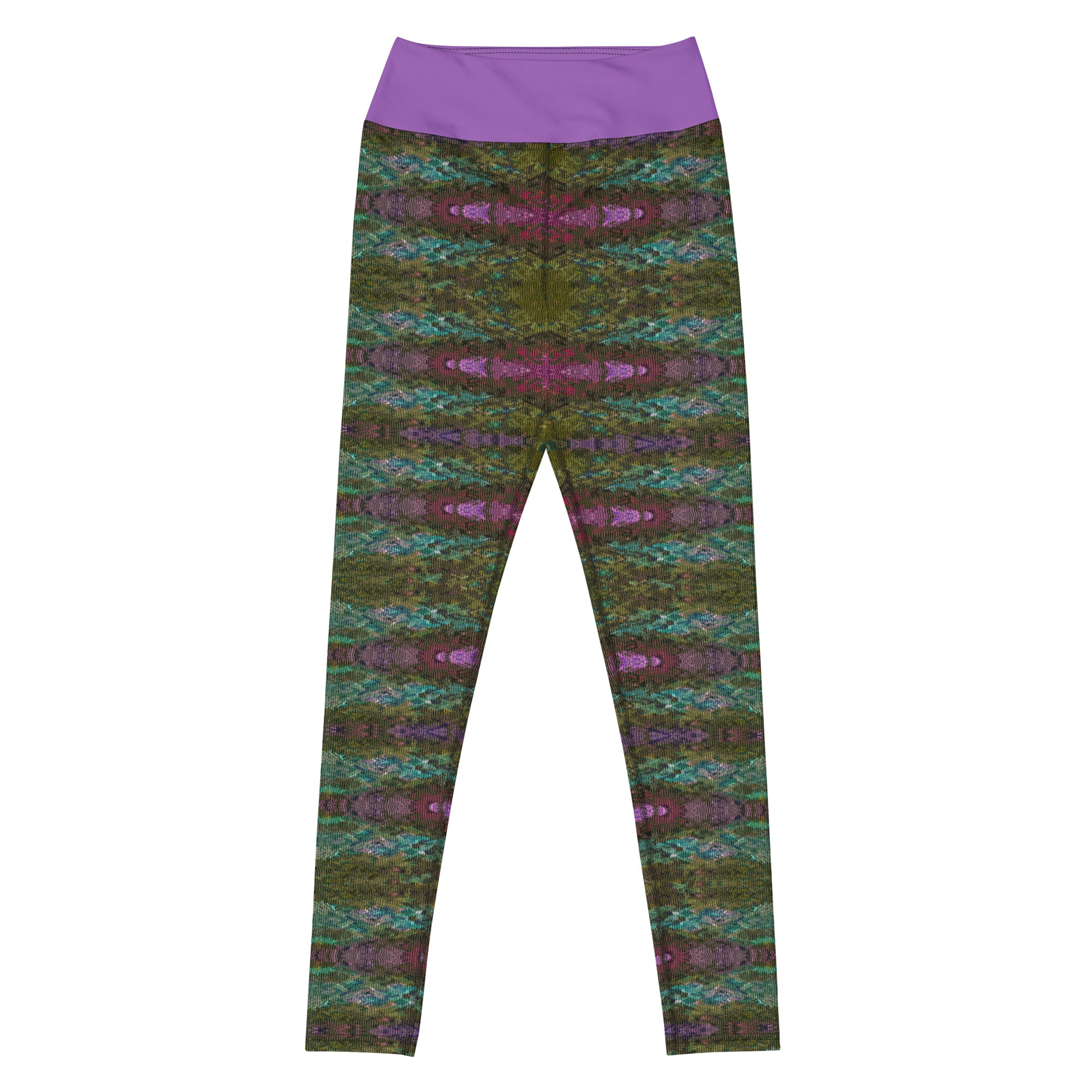 Prismatic Canvas Yoga Leggings Triboca Arts   