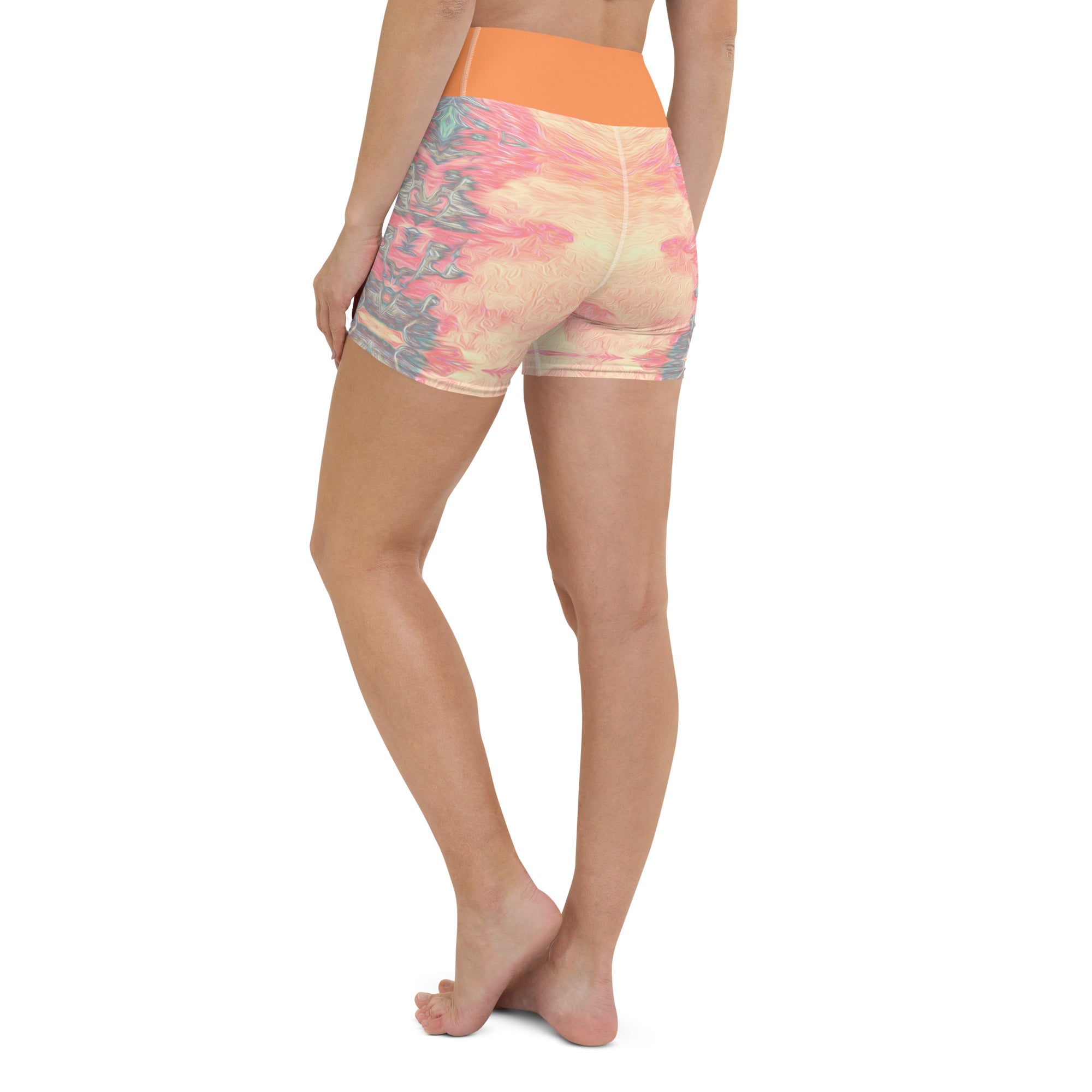 Bay Jetties Yoga Shorts Triboca Arts