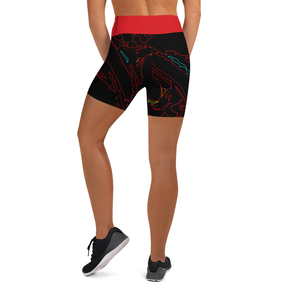 Bay Jetties Yoga Shorts Triboca Arts