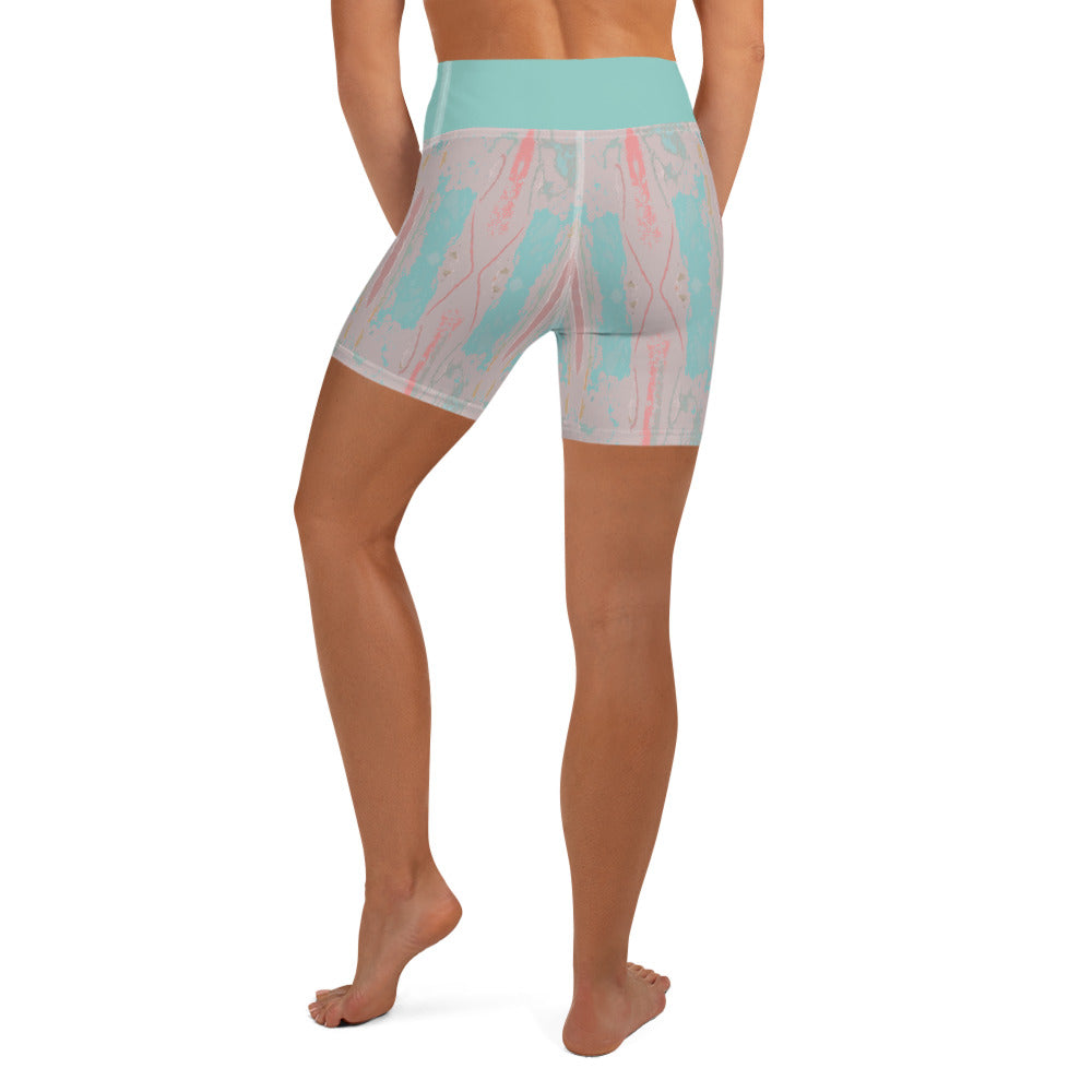 Gulf Shore Yoga Shorts Triboca Arts