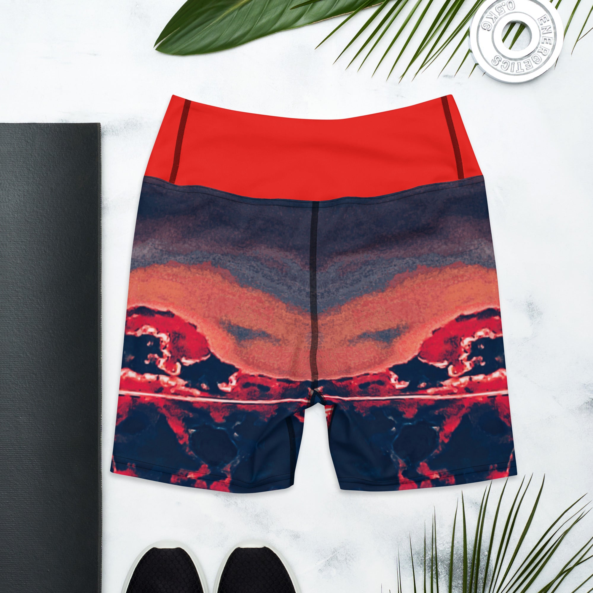 Gulf Shore Yoga Shorts Triboca Arts