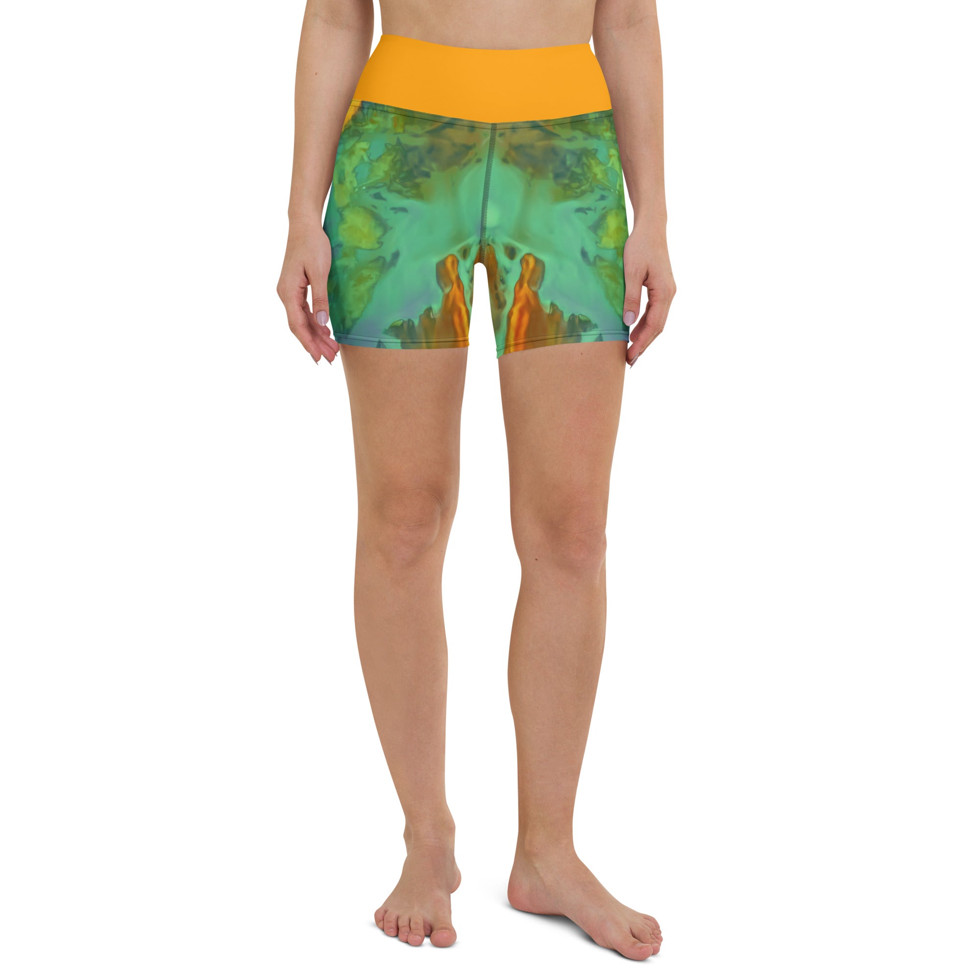 Gold Canyon Yoga Shorts Triboca Arts XS
