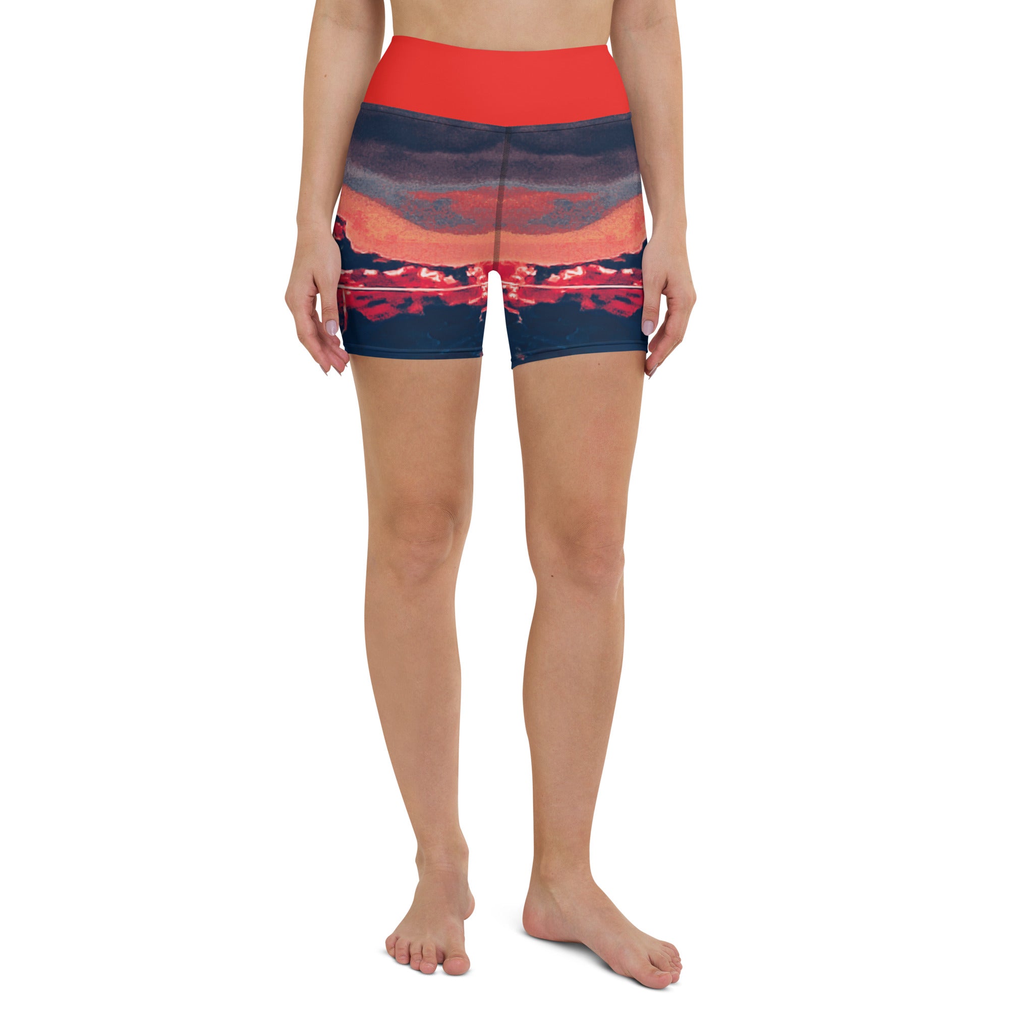 Gulf Shore Yoga Shorts Triboca Arts XS