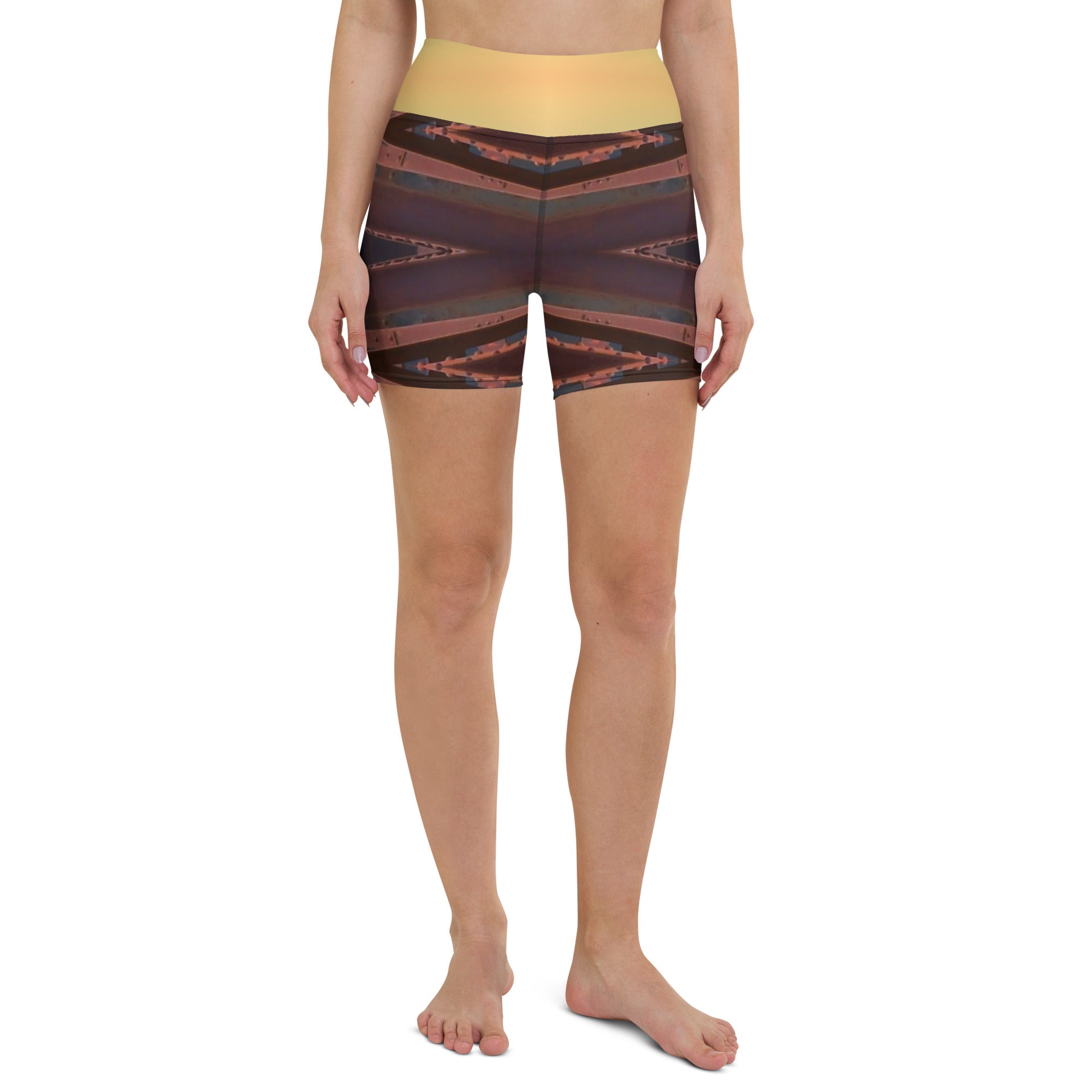 Trestle Frames Yoga Shorts Triboca Arts XS