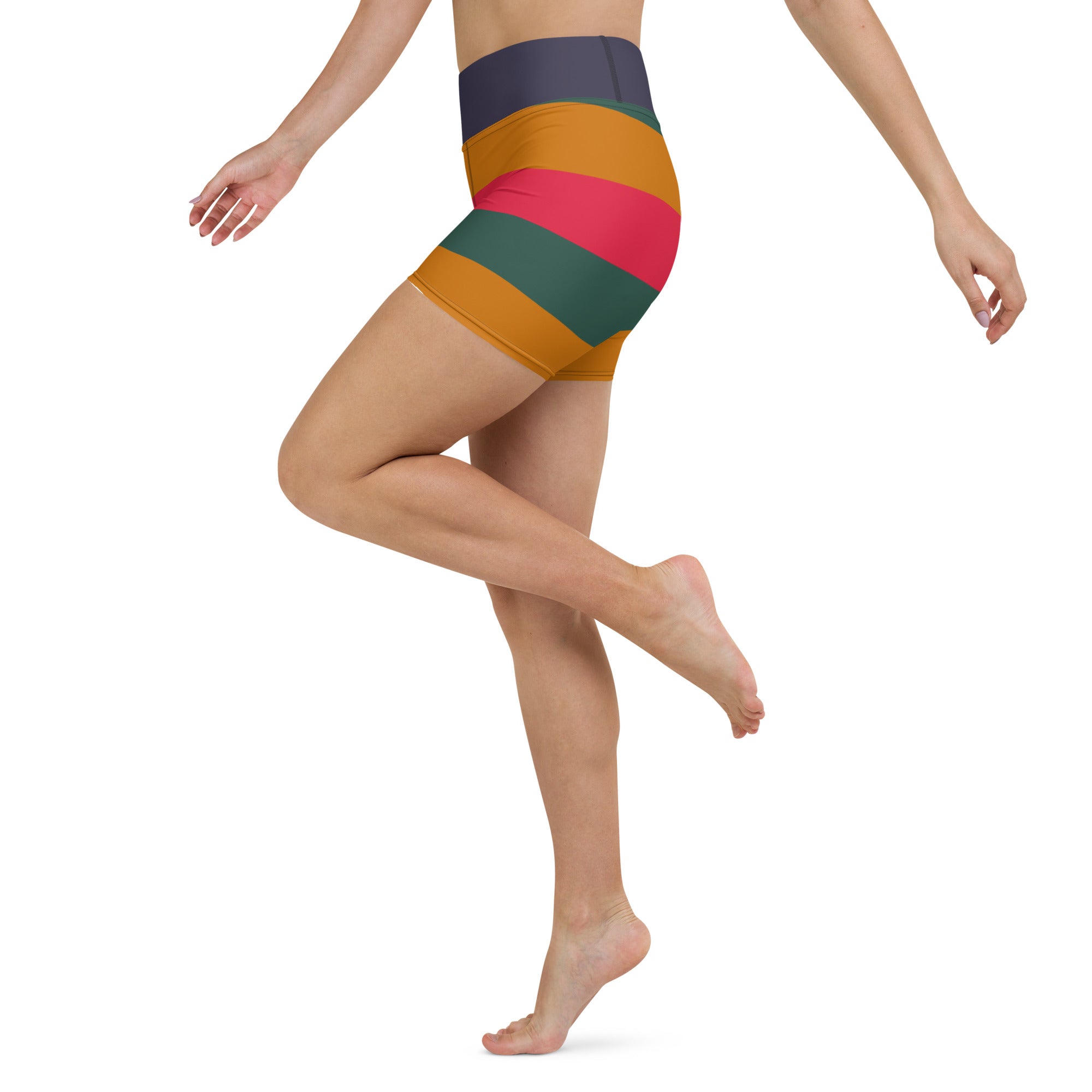 Gulf Shore Yoga Shorts Triboca Arts