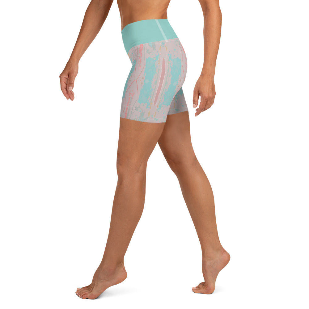 Gulf Shore Yoga Shorts Triboca Arts