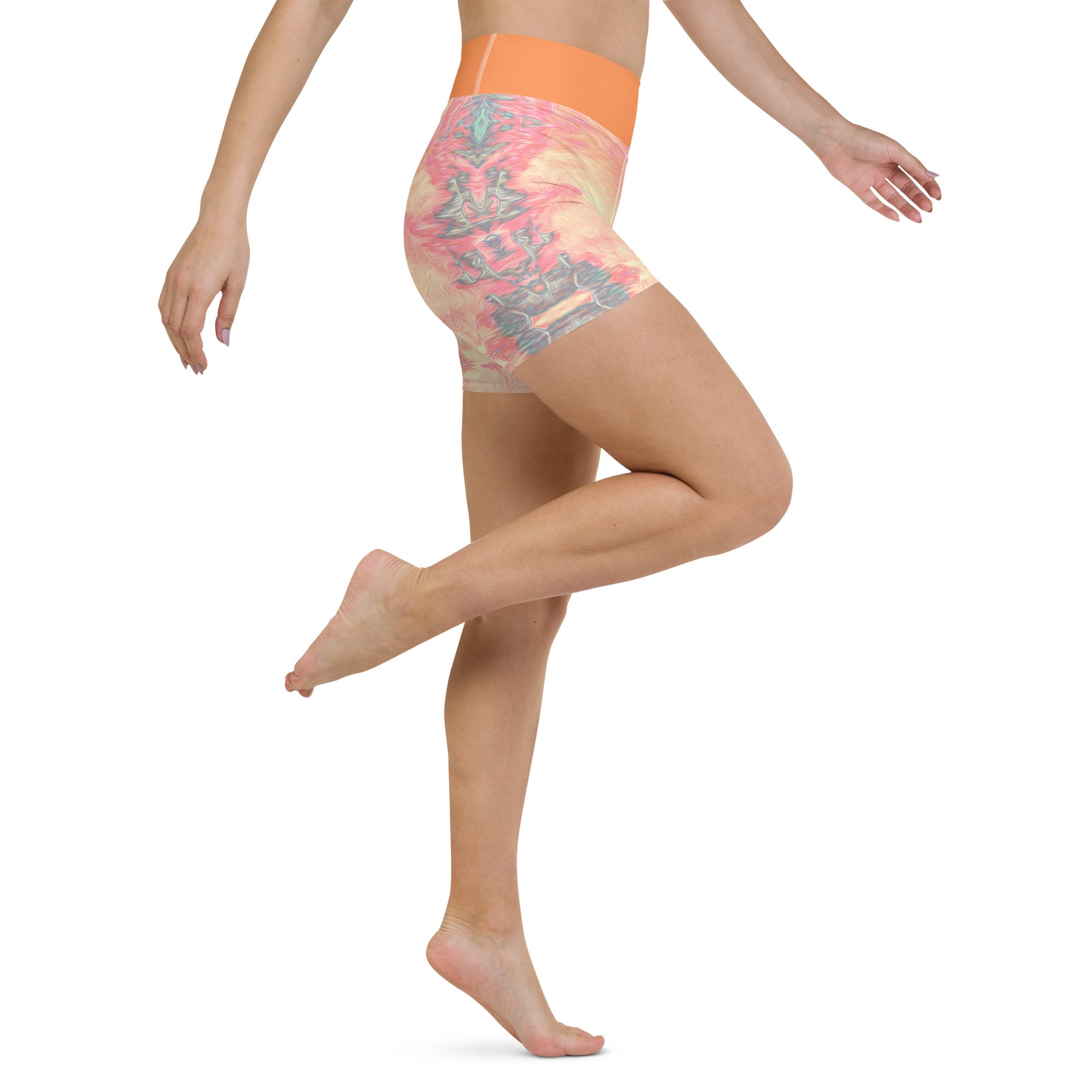 Bay Jetties Yoga Shorts Triboca Arts