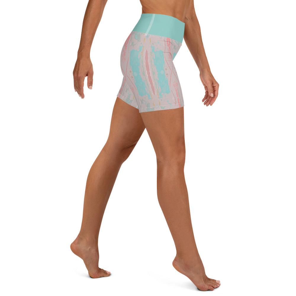 Gulf Shore Yoga Shorts Triboca Arts