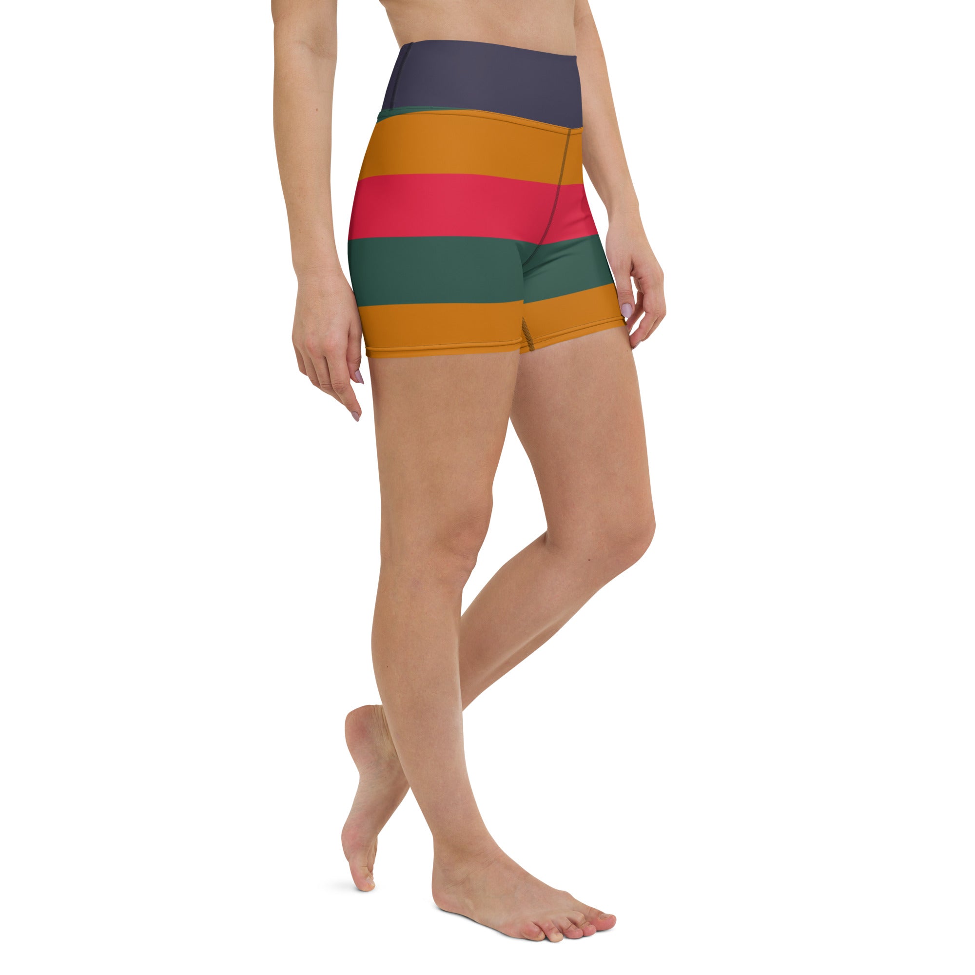 Gulf Shore Yoga Shorts Triboca Arts