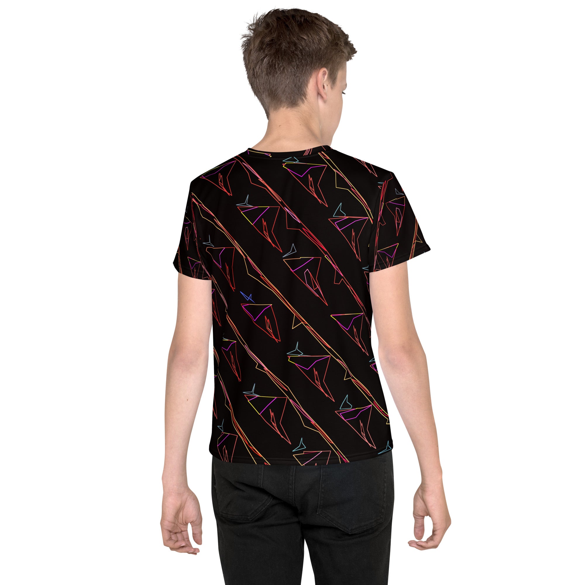 Bay Jetties Youth Crew Neck T-Shirt Triboca Arts