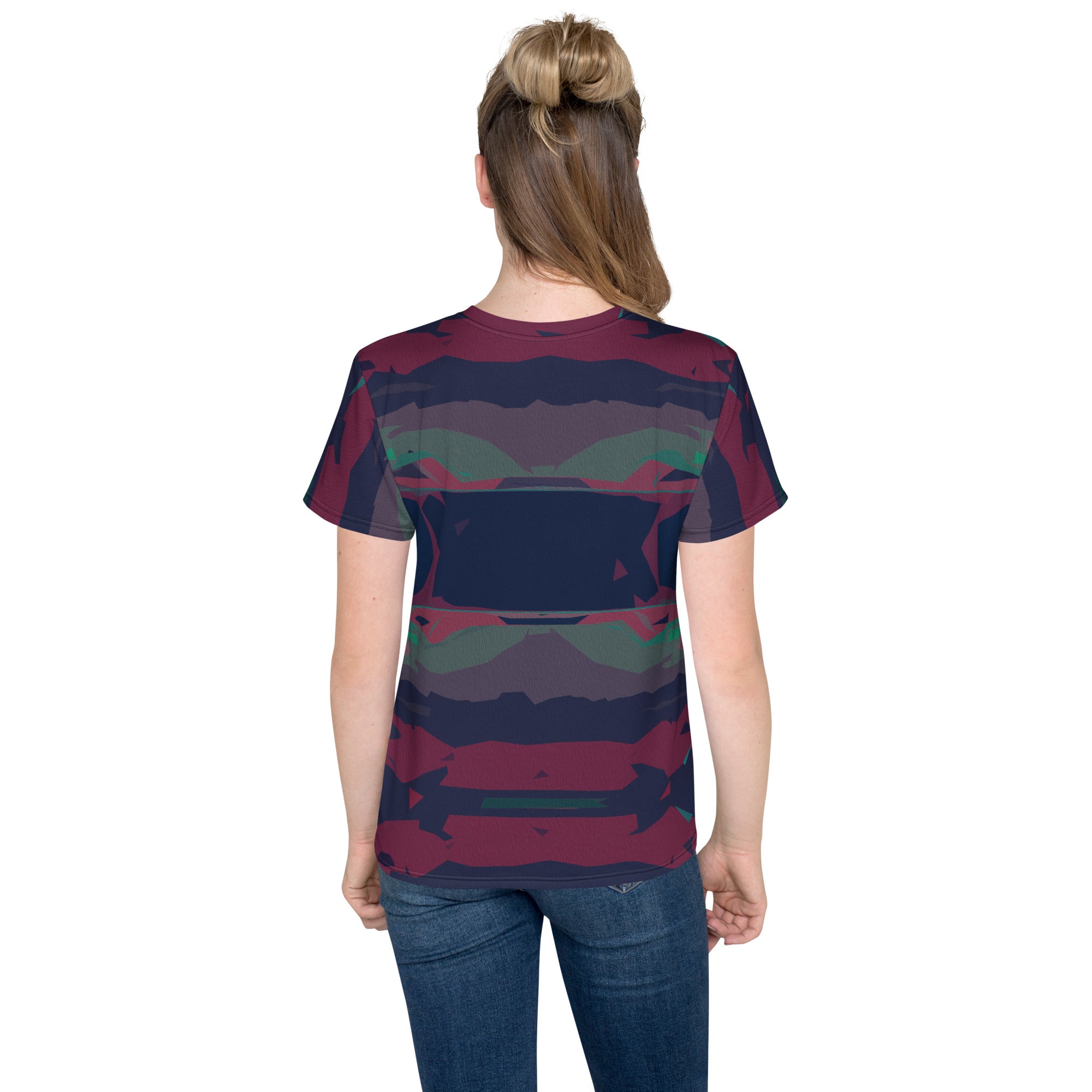 Gulf Shore Young Women's Crew Neck T-Shirt Triboca Arts   