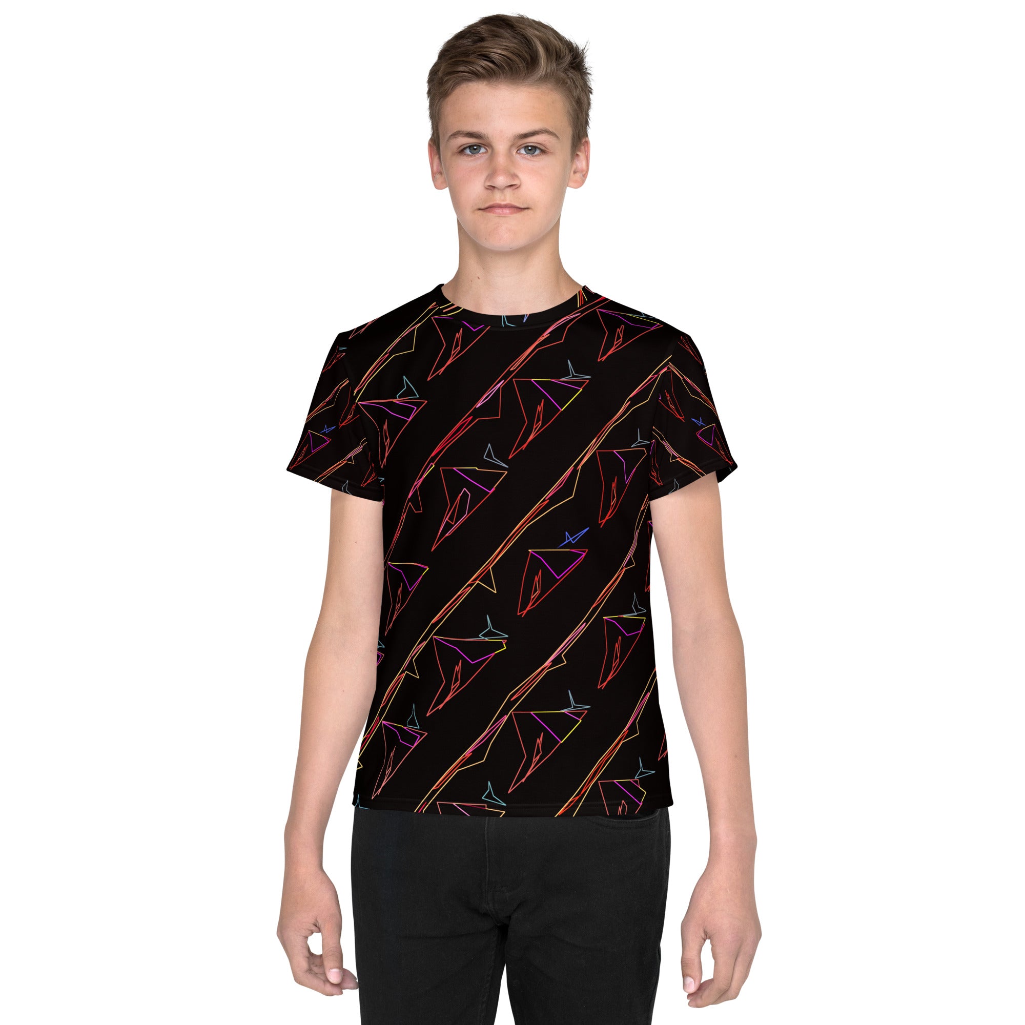 Bay Jetties Youth Crew Neck T-Shirt Triboca Arts 8