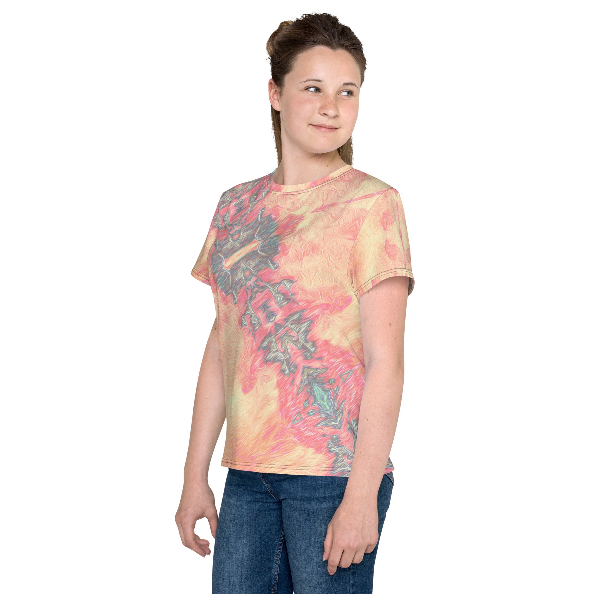 Bay Jetties Young Women's Crew Neck T-Shirt Triboca Arts   