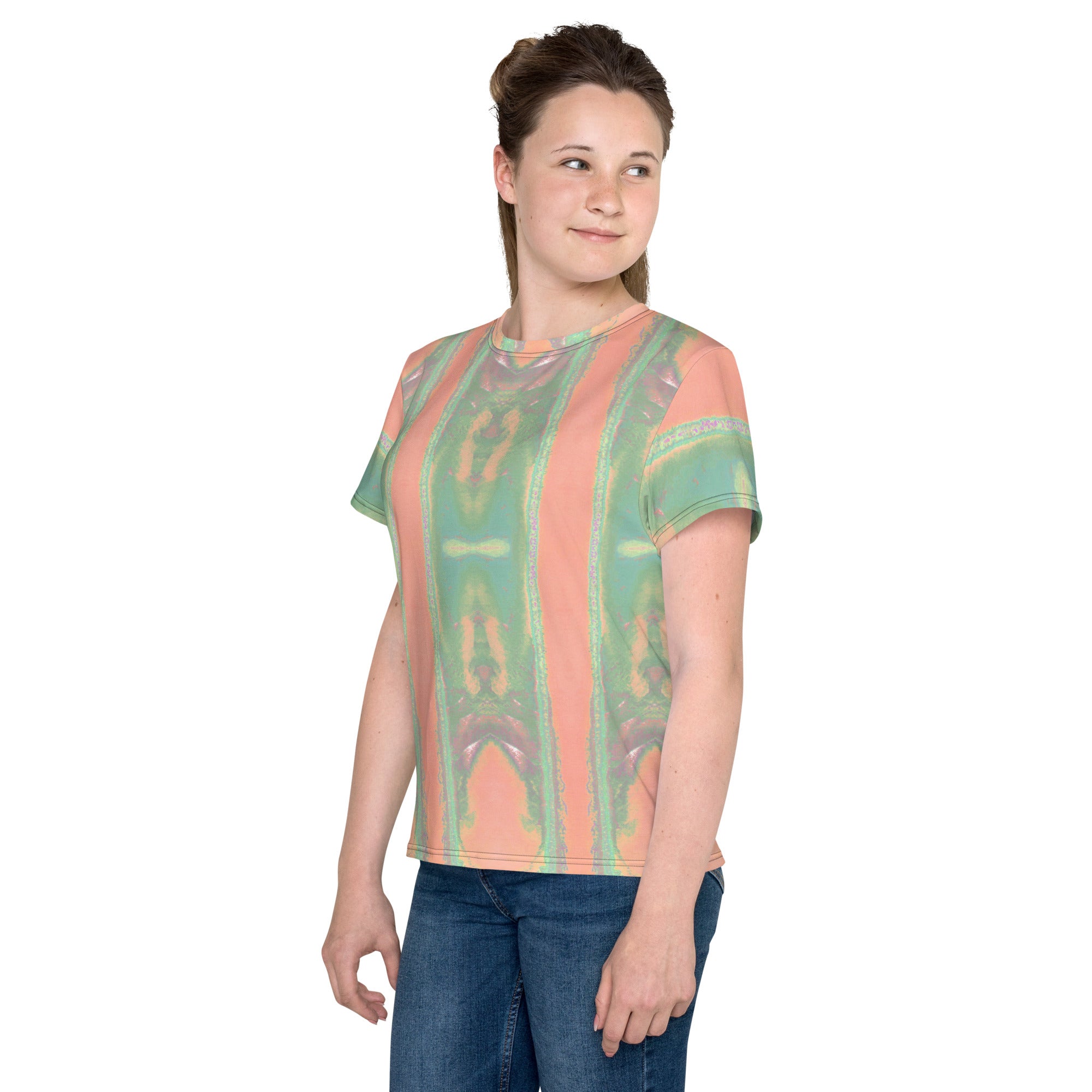 Bay Jetties Young Women's Crew Neck T-Shirt Triboca Arts