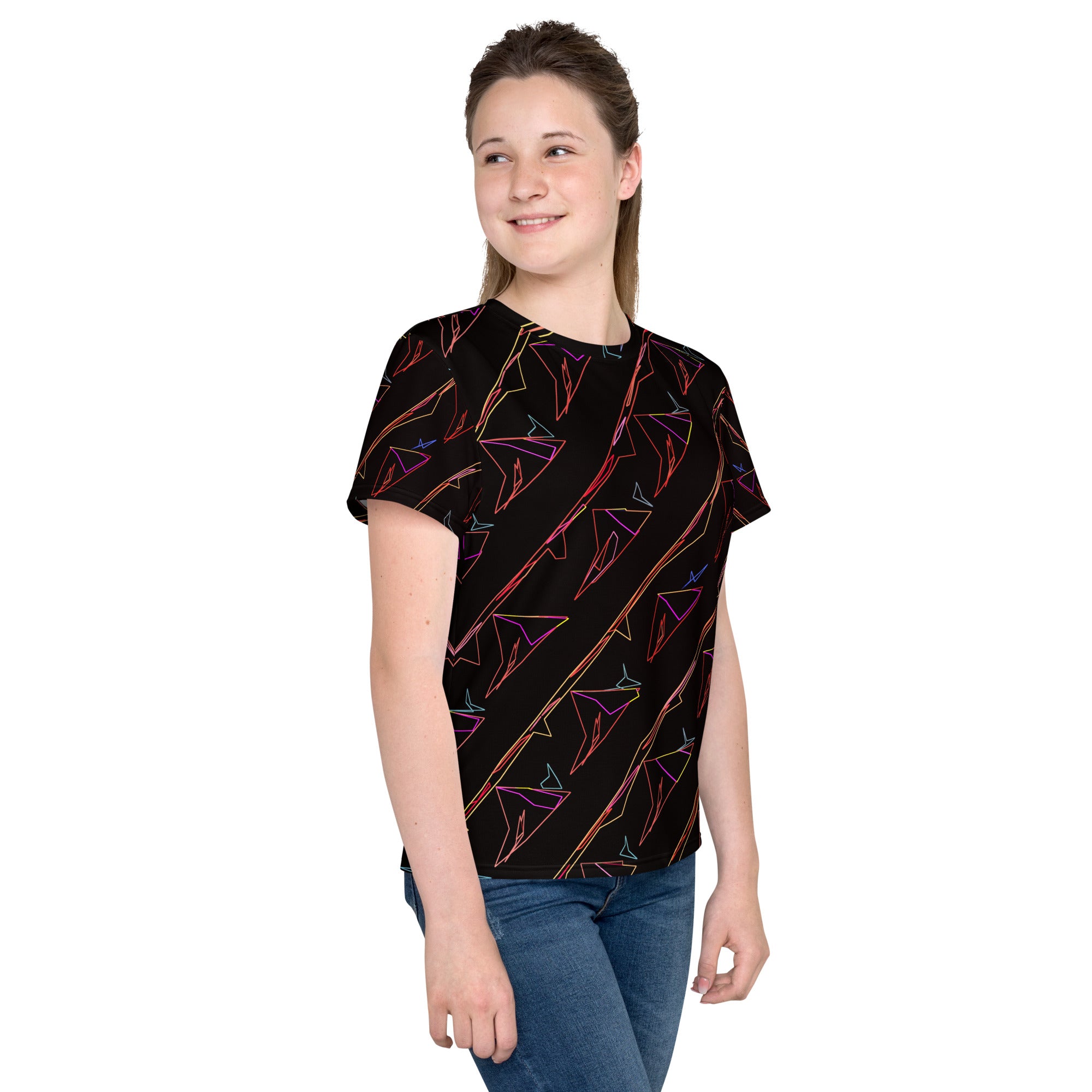Bay Jetties Youth Crew Neck T-Shirt Triboca Arts