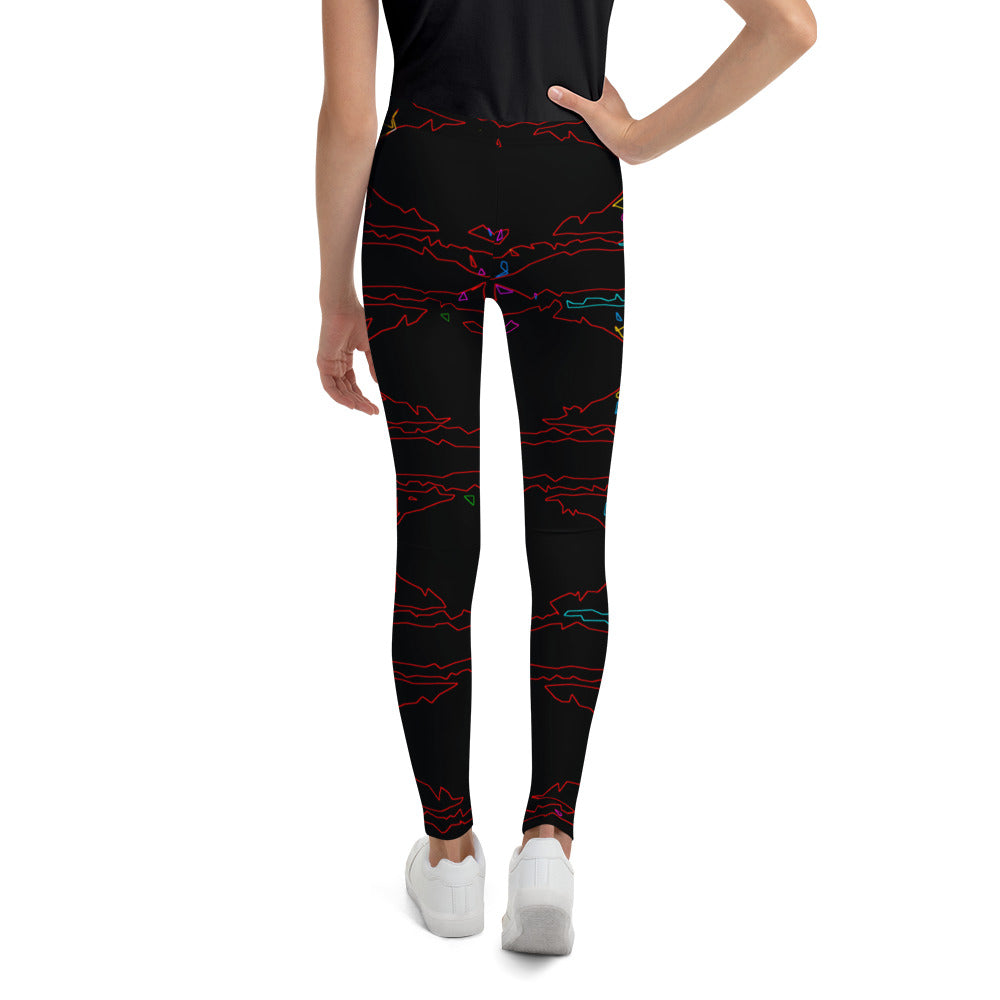 Bay Jetties Young Women's Leggings Triboca Arts   