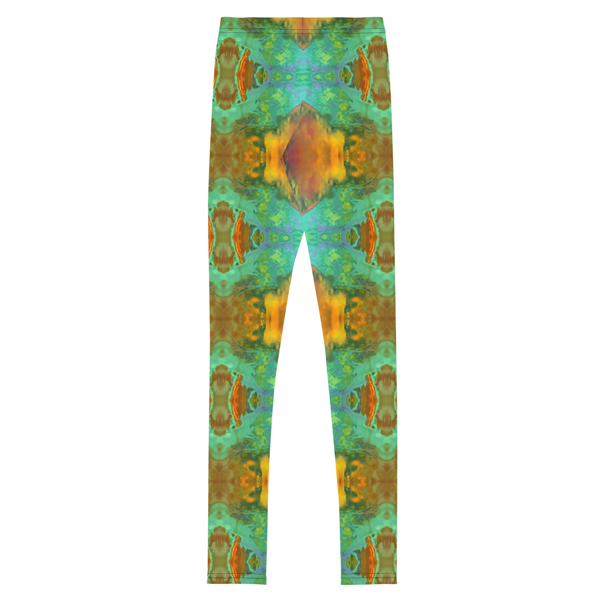 Gold Canyon Young Women's Leggings Triboca Arts   