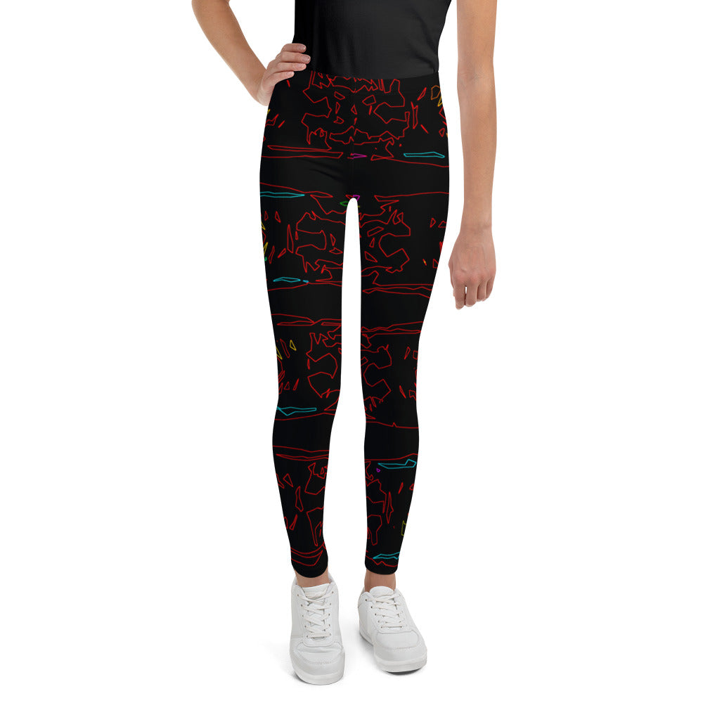 Bay Jetties Young Women's Leggings Triboca Arts 8  