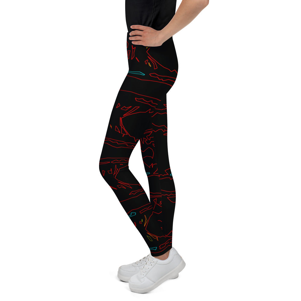 Bay Jetties Young Women's Leggings Triboca Arts   