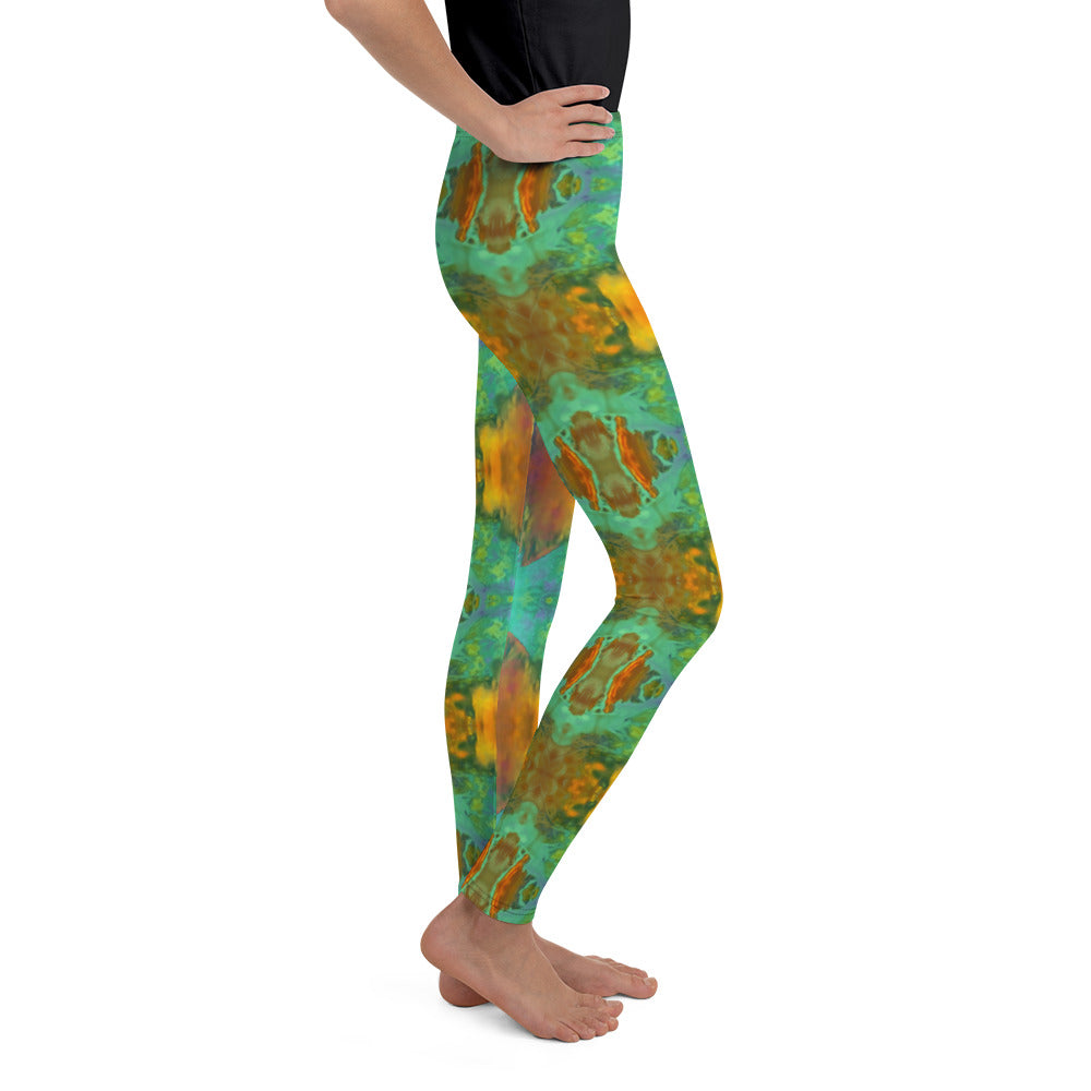 Gold Canyon Young Women's Leggings Triboca Arts   