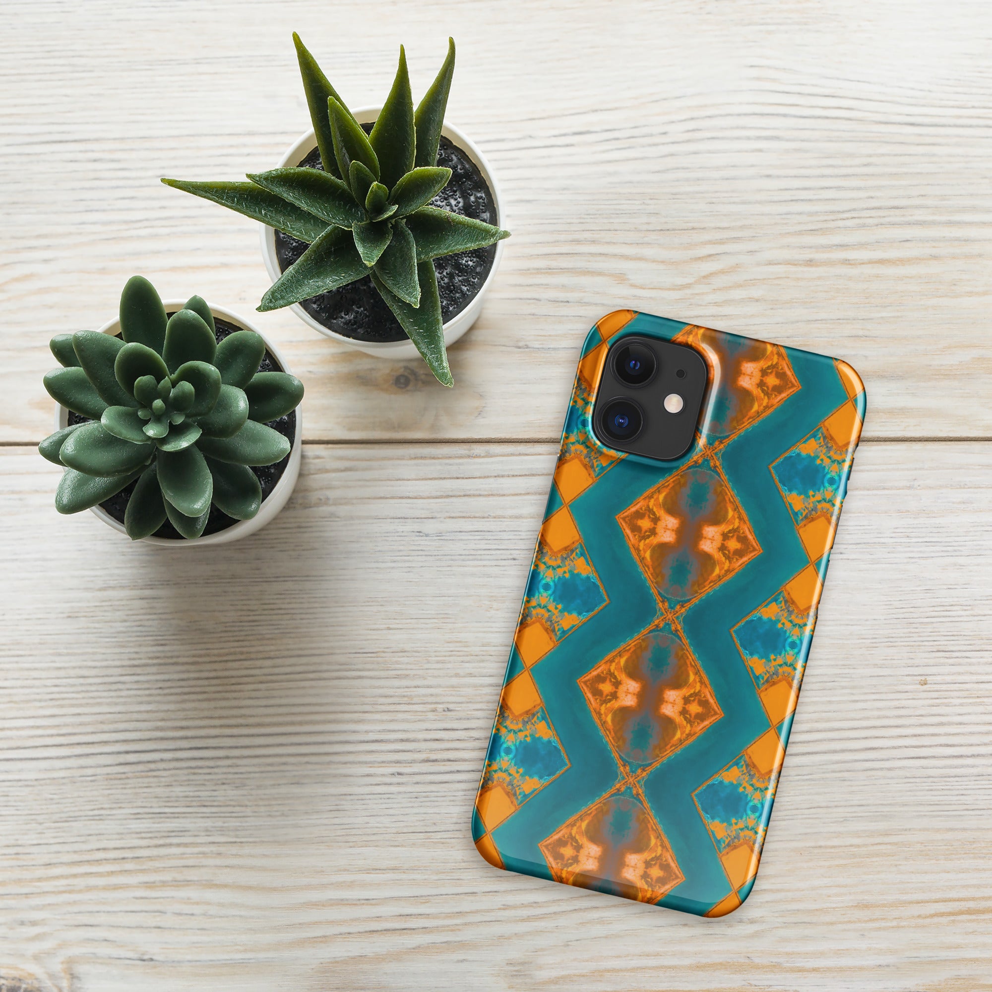 Bay Jetties Snap Case for iPhone® Triboca Arts iPhone 12 Mini