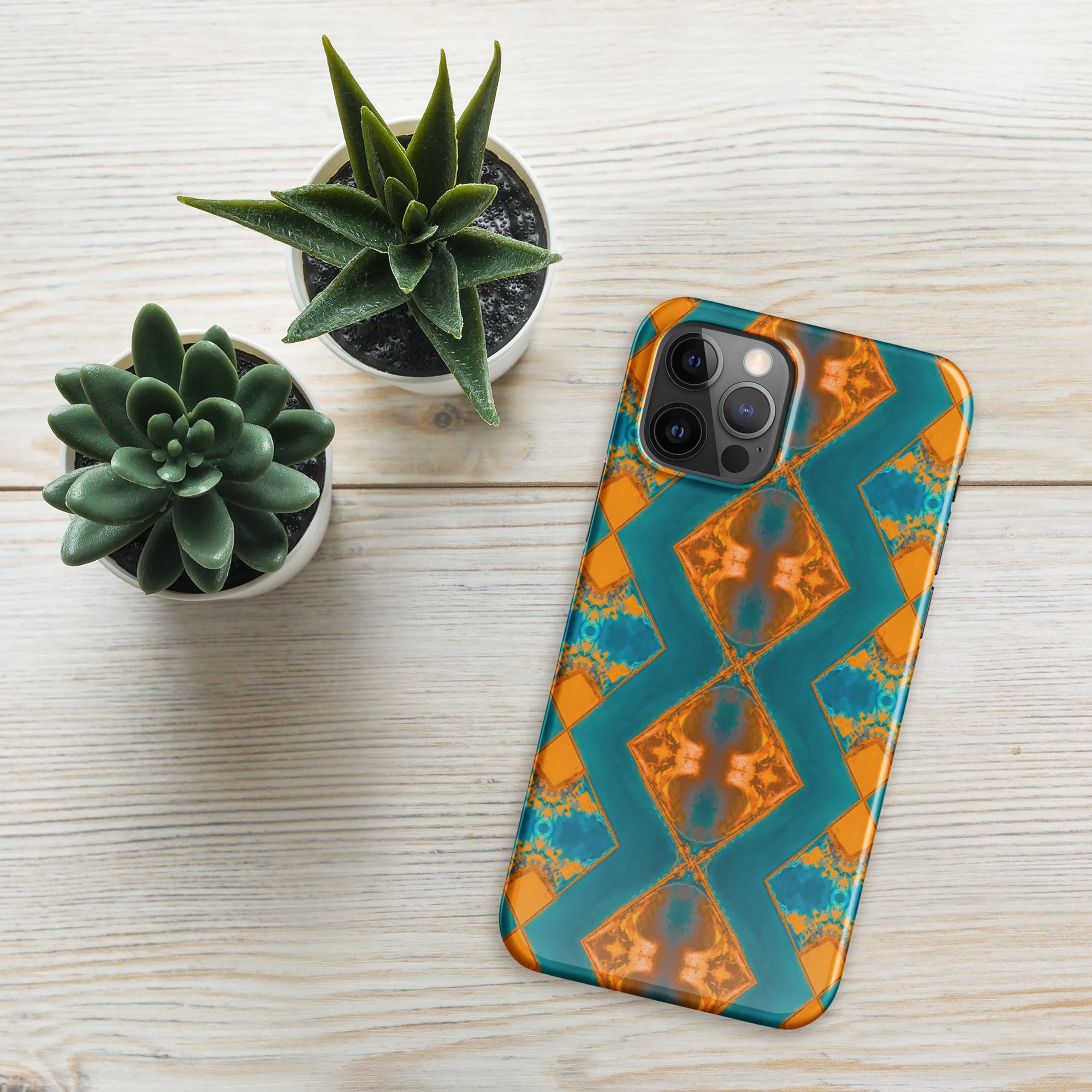 Bay Jetties Snap Case for iPhone® Triboca Arts iPhone 12 Pro