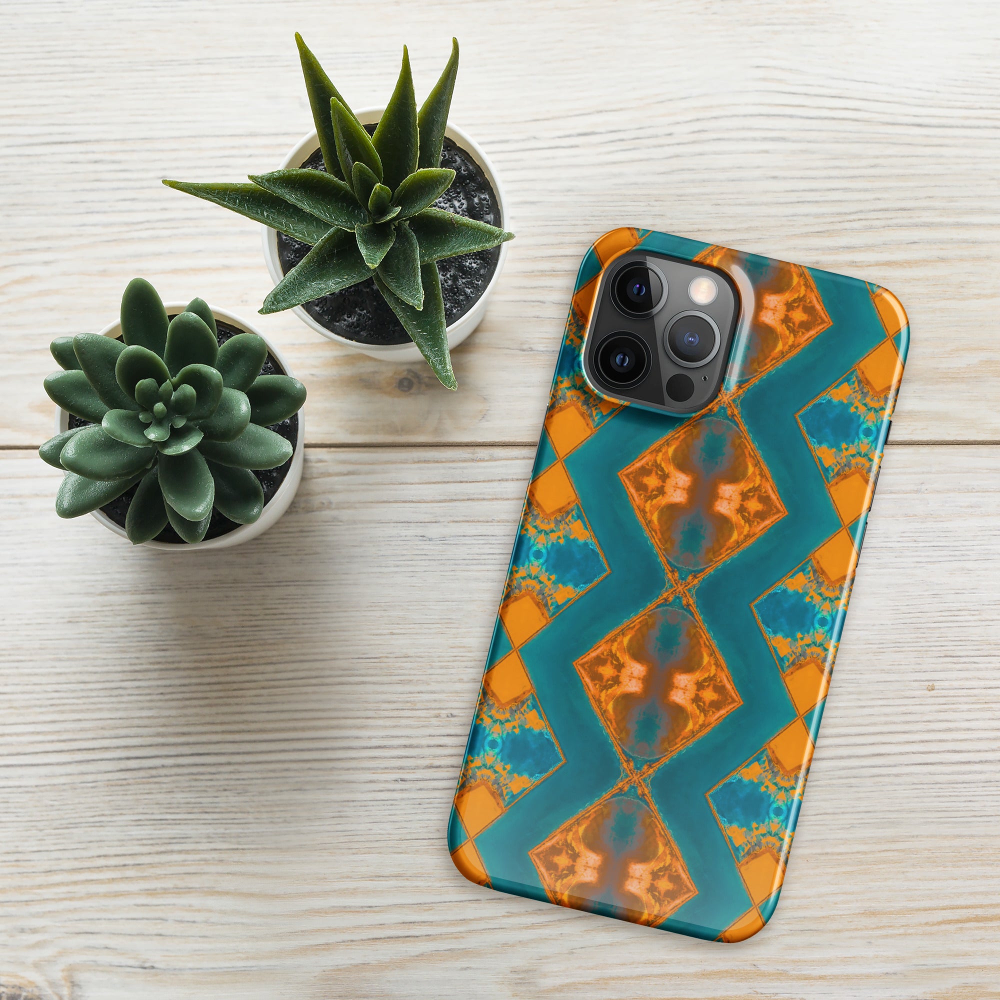 Bay Jetties Snap Case for iPhone® Triboca Arts iPhone 12 Pro Max