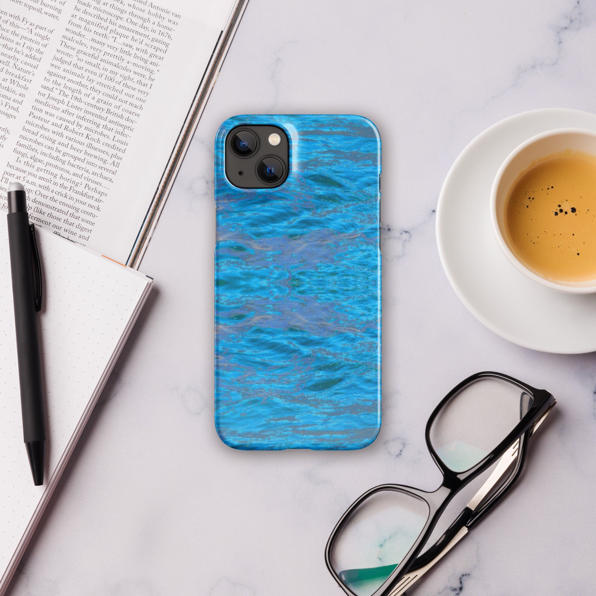 Monterey Azul Snap Case for iPhone® Triboca Arts iPhone 14 Plus