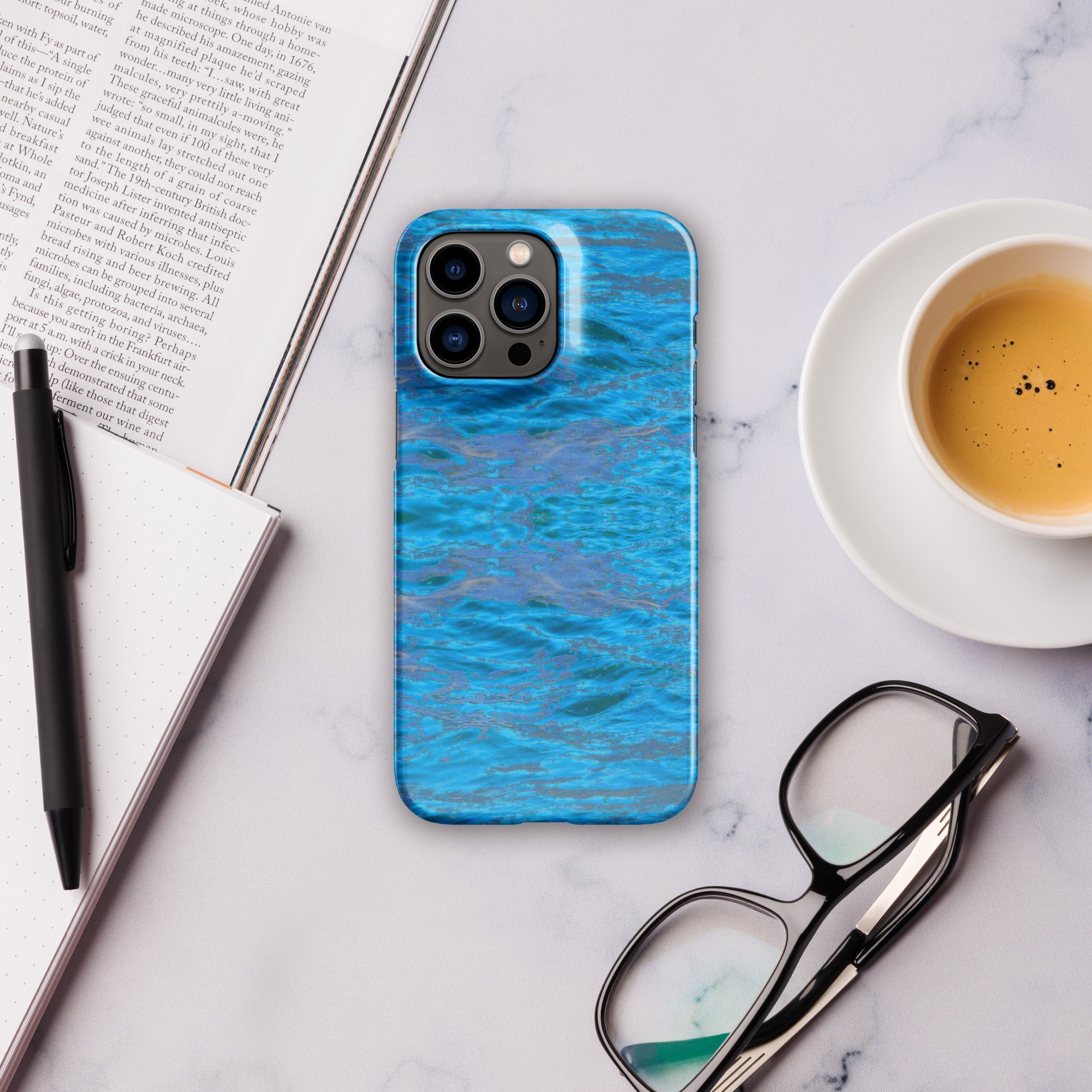 Monterey Azul Snap Case for iPhone® Triboca Arts iPhone 14 Pro Max