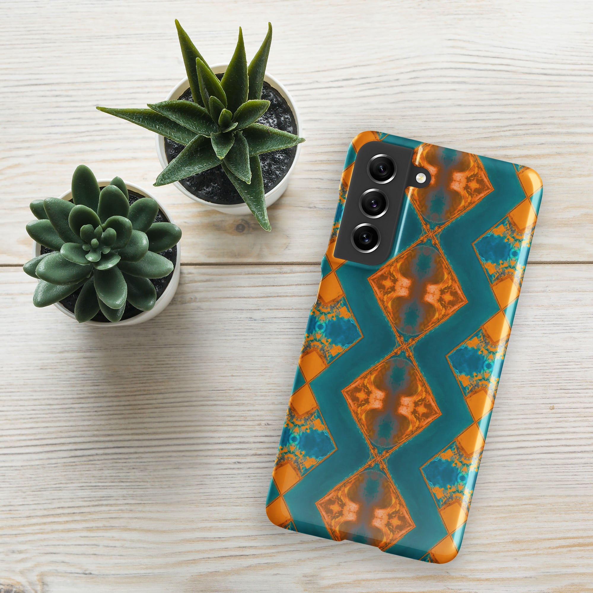 Bay Jetties Snap Case for Samsung® Triboca Arts Samsung Galaxy S21 FE