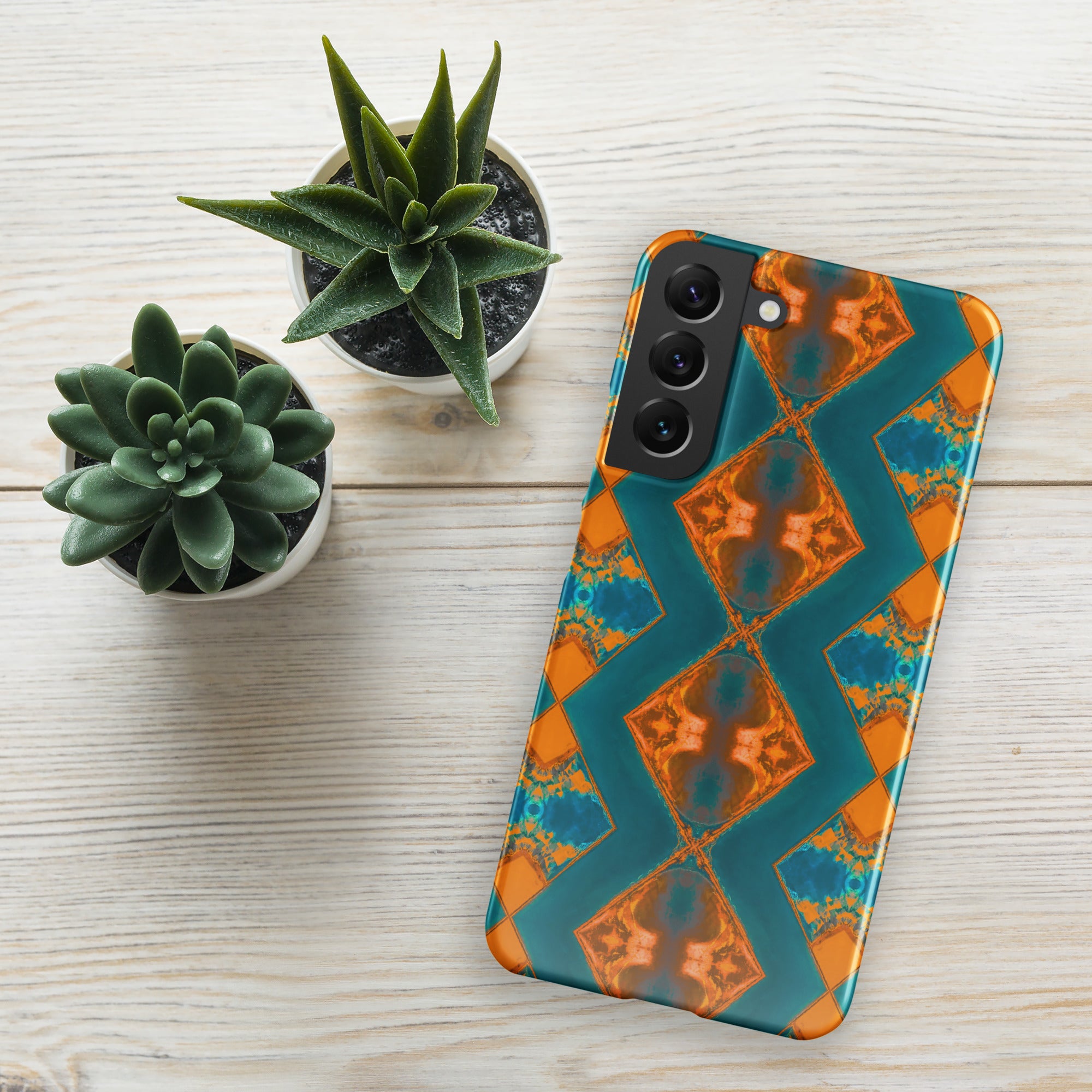 Bay Jetties Snap Case for Samsung® Triboca Arts Samsung Galaxy S22 Plus