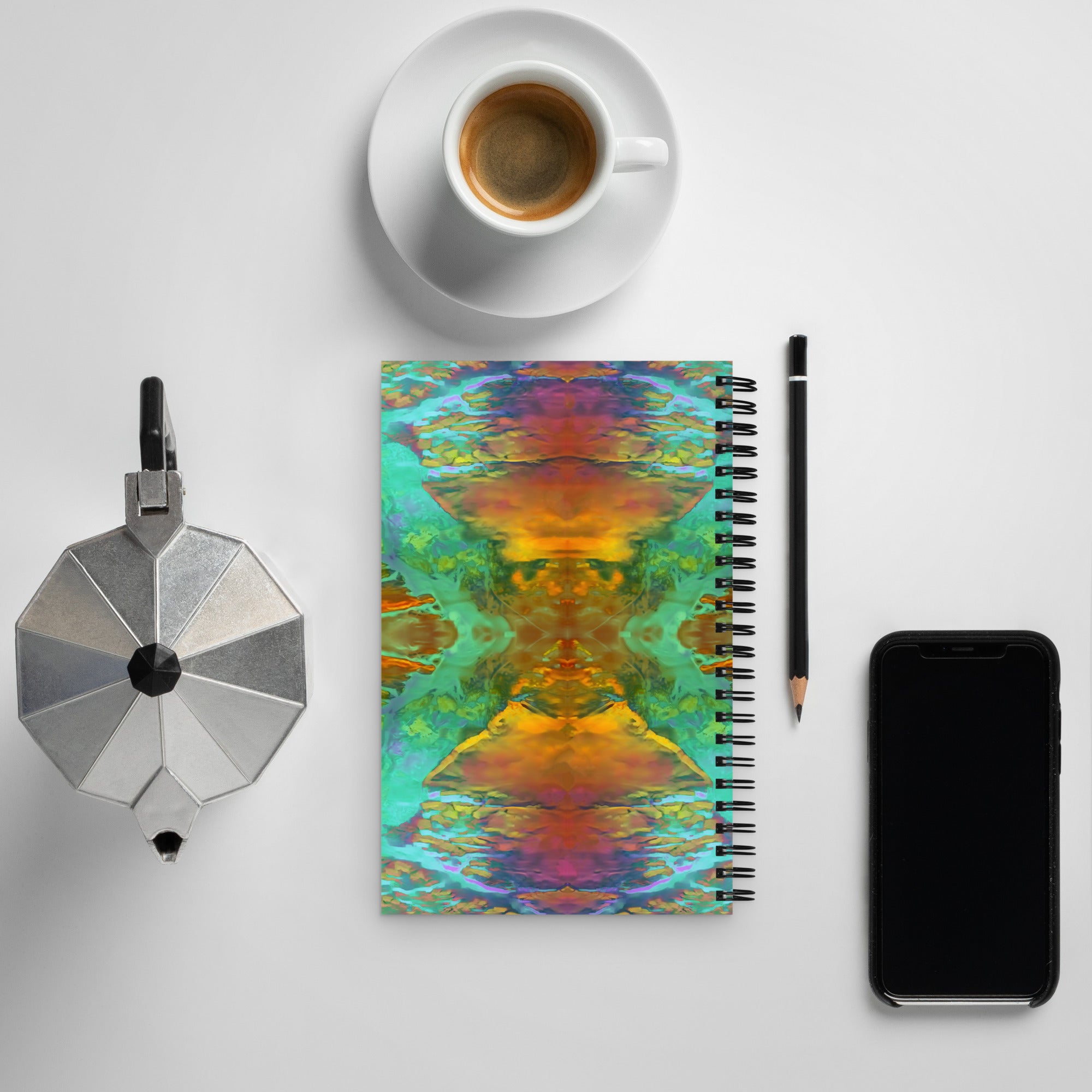 Gold Canyon Spiral Notebook Triboca Arts   