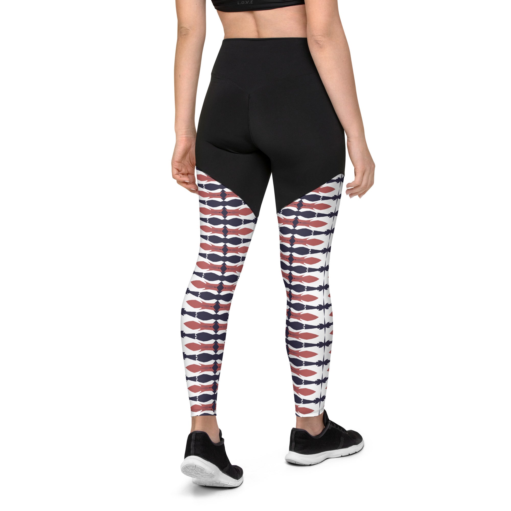 Gulf Shore Sports Leggings Triboca Arts