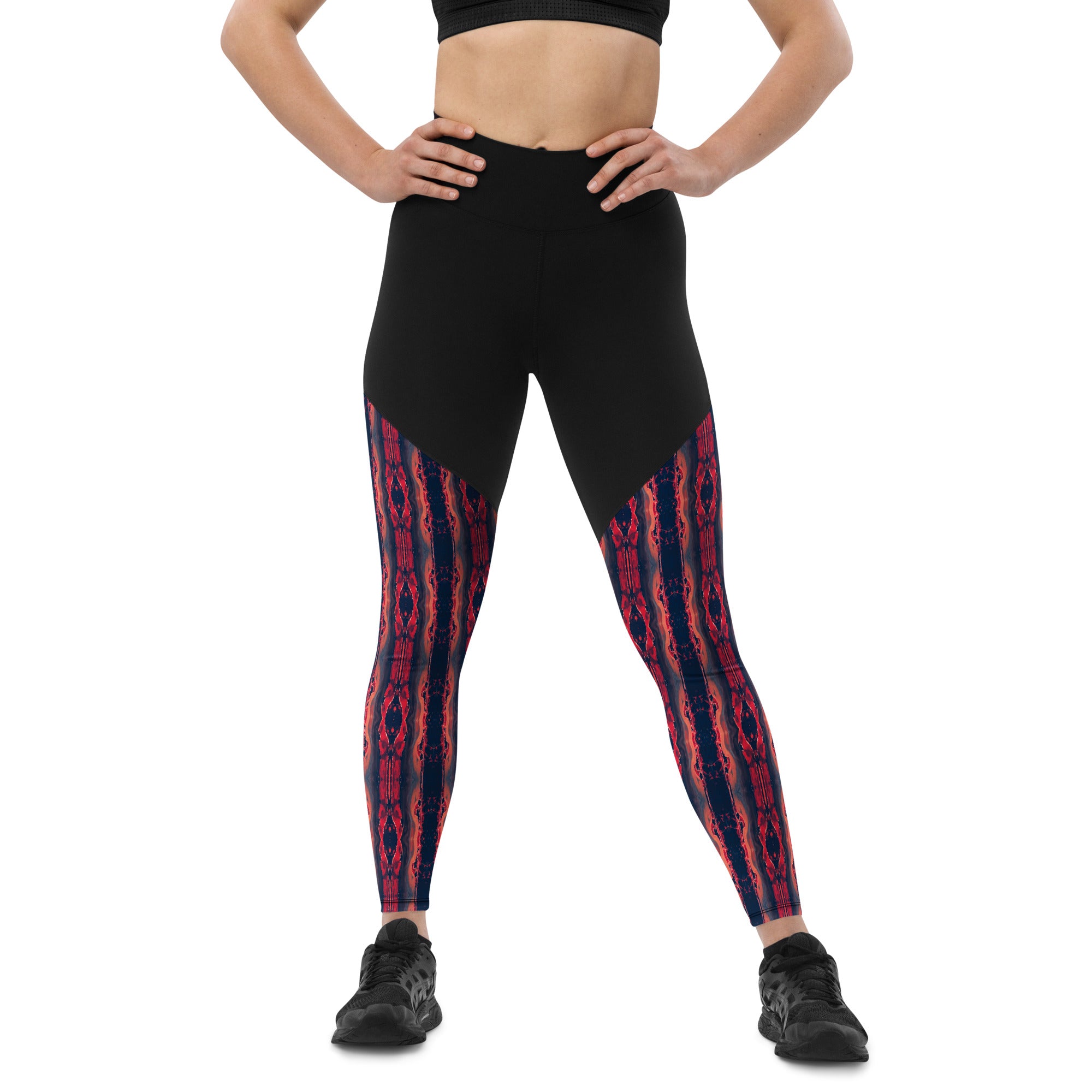 Gulf Shore Sports Leggings Triboca Arts 2XS