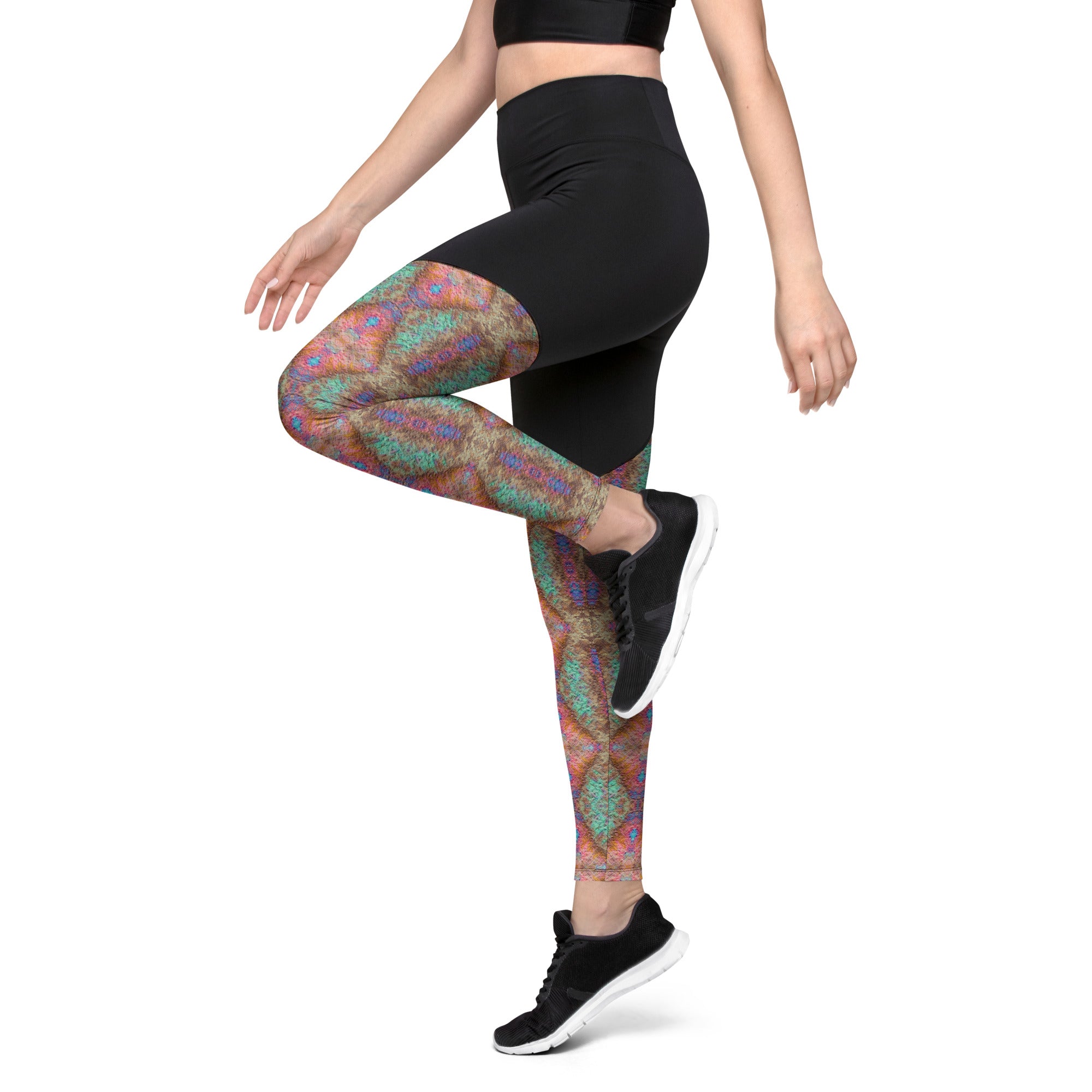 Prismatic Sports Leggings Triboca Arts