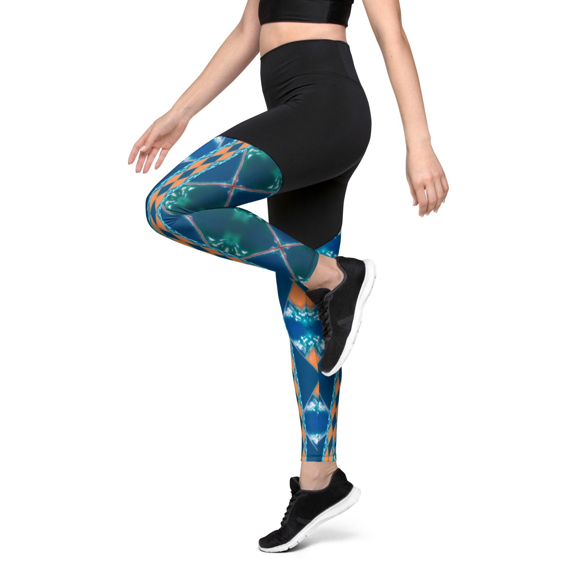 Bay Jetties Sports Leggings Triboca Arts