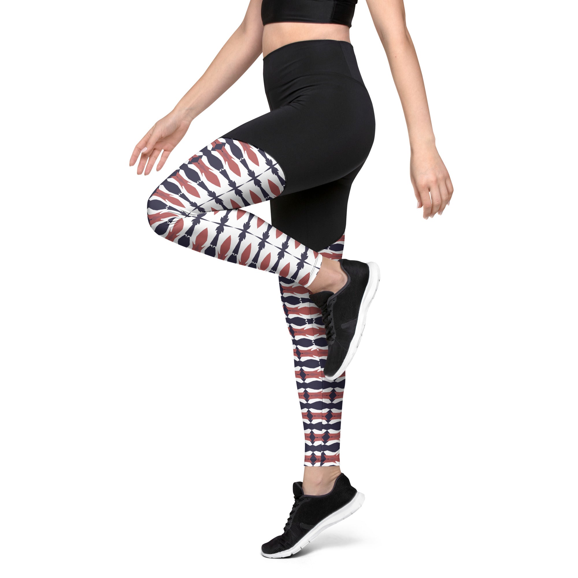Gulf Shore Sports Leggings Triboca Arts