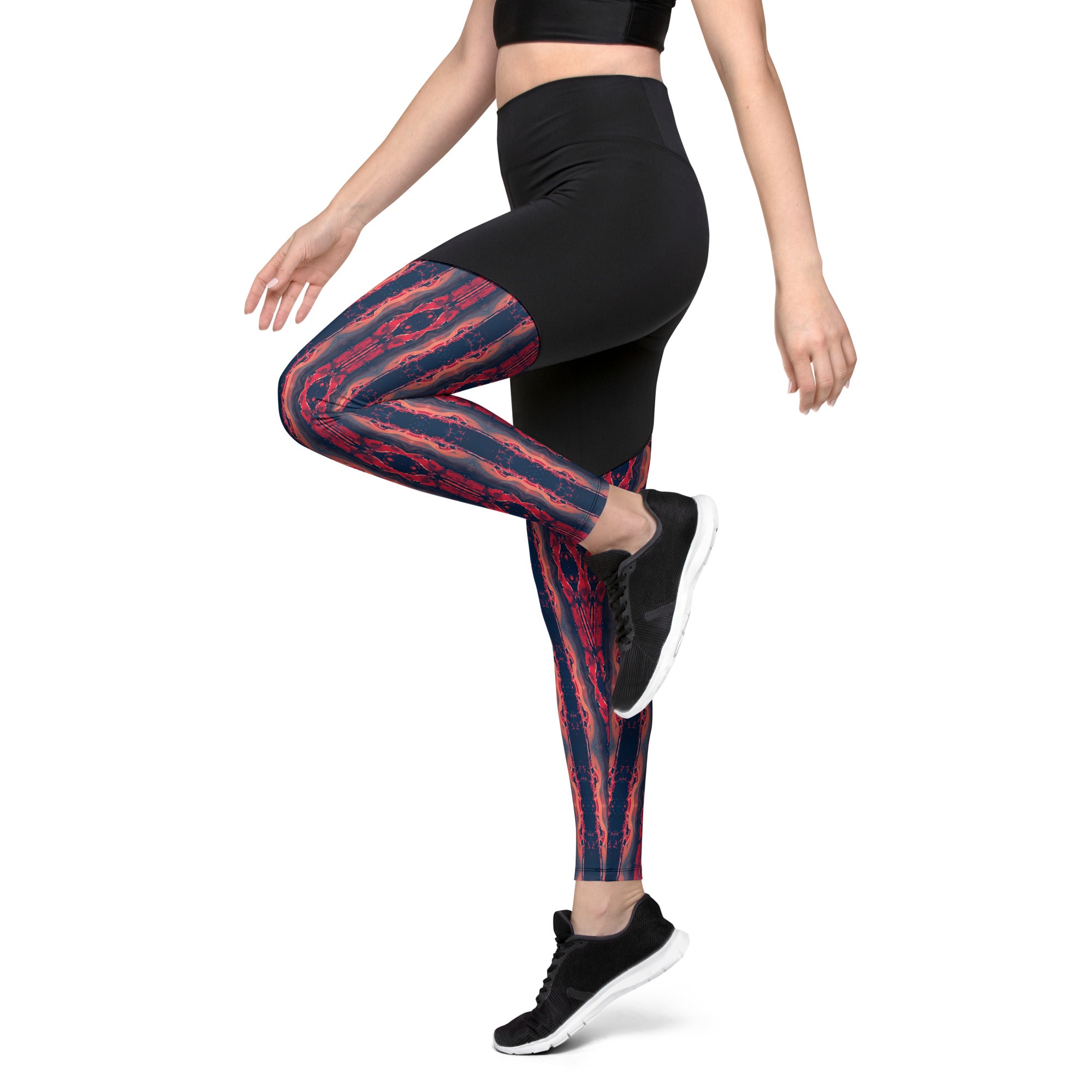 Gulf Shore Sports Leggings Triboca Arts