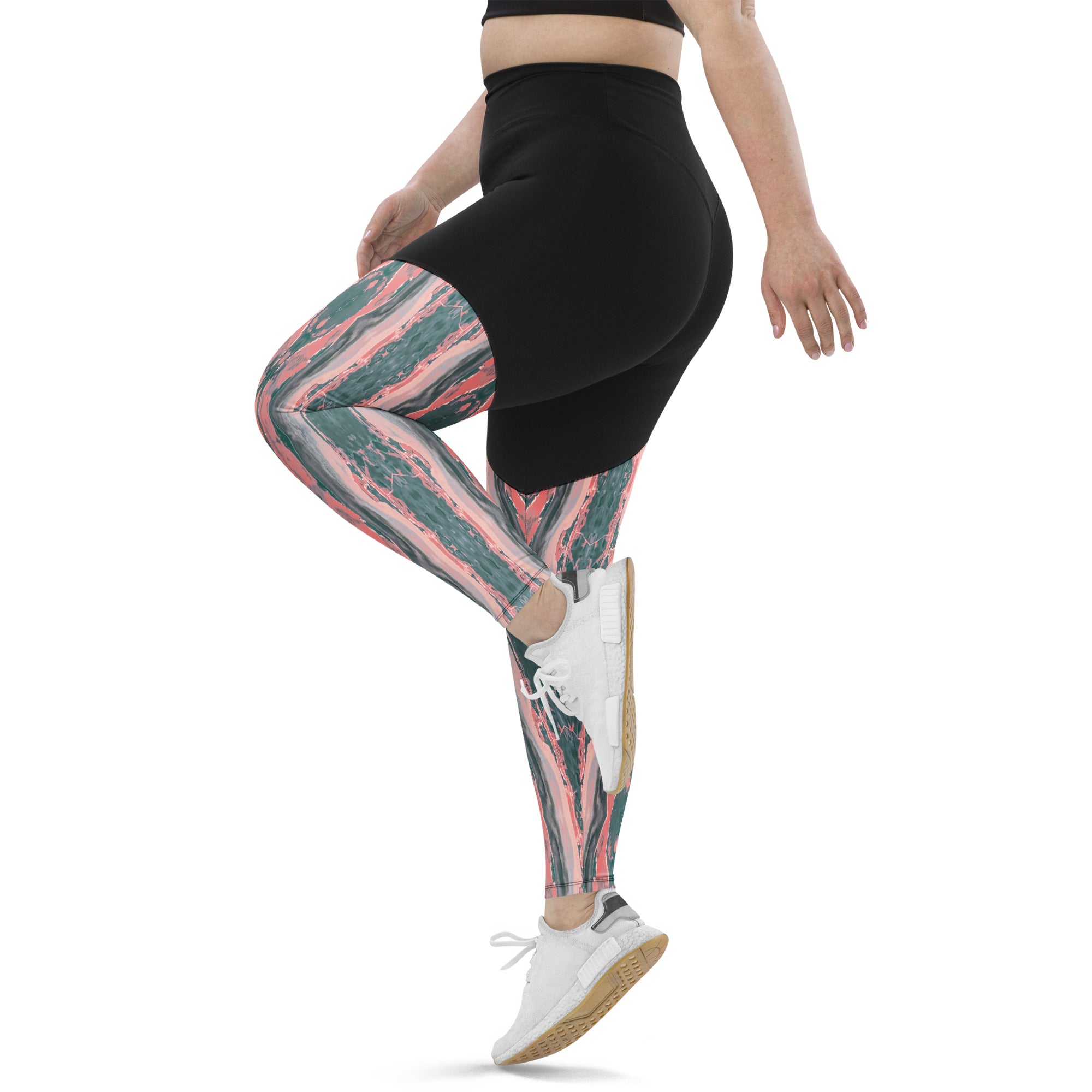 Gulf Shore Sports Leggings Triboca Arts