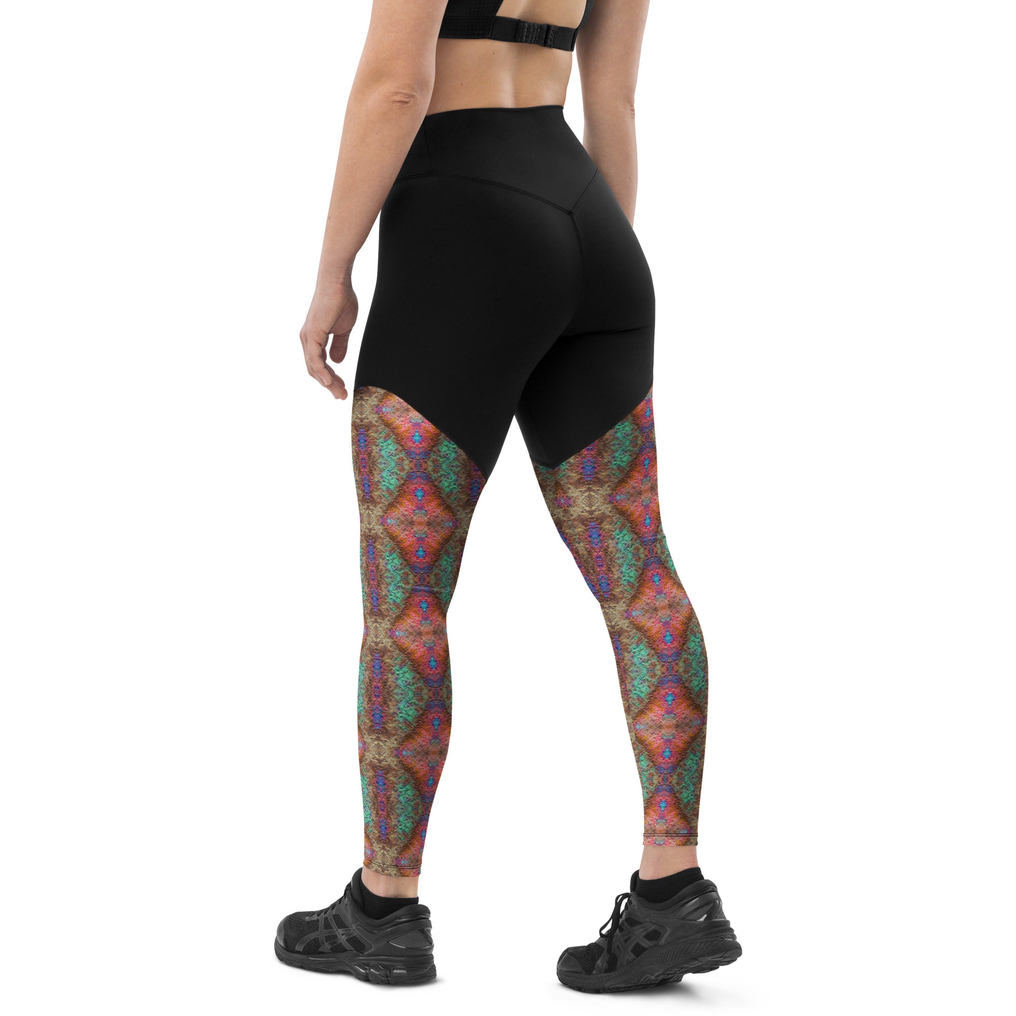 Prismatic Sports Leggings Triboca Arts