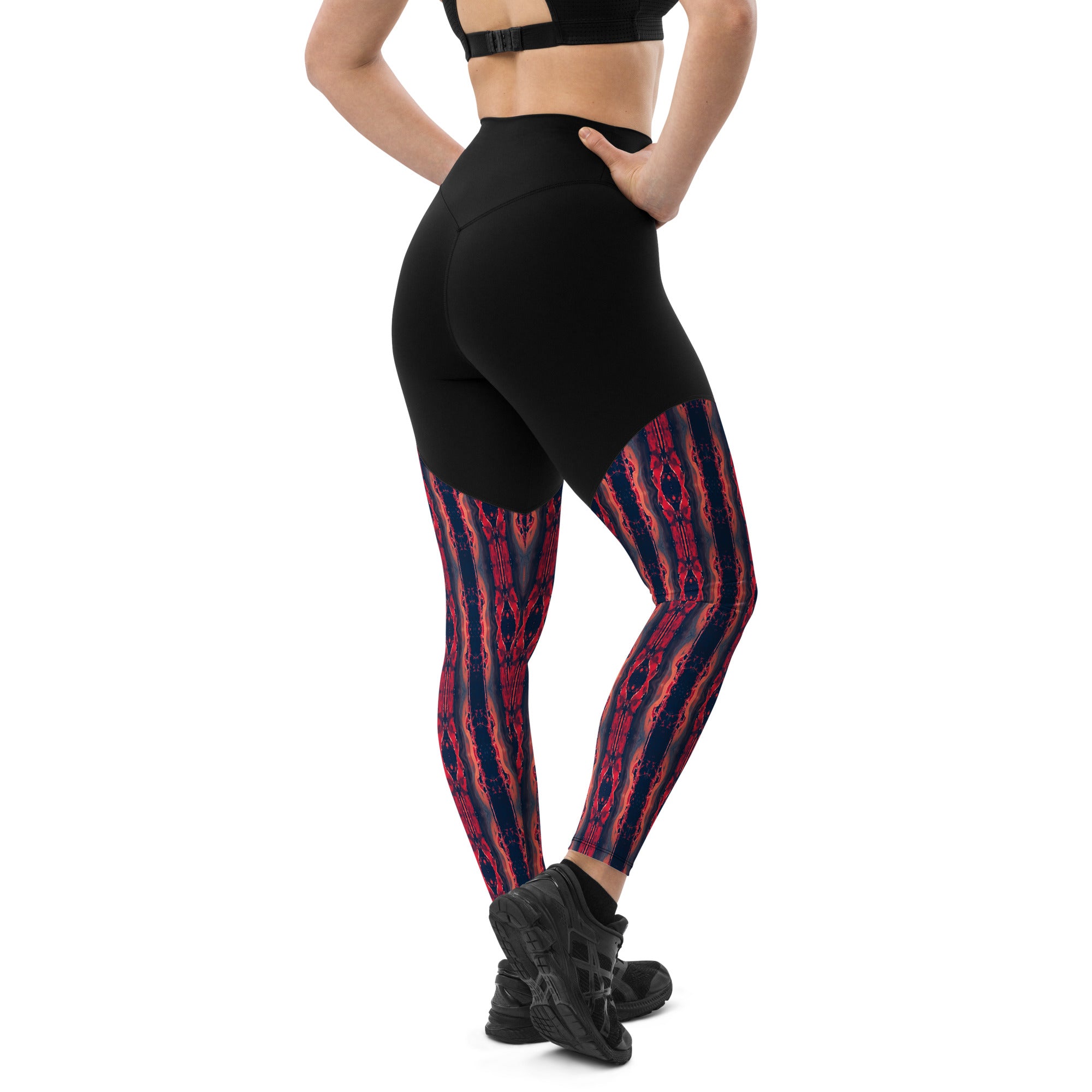 Gulf Shore Sports Leggings Triboca Arts