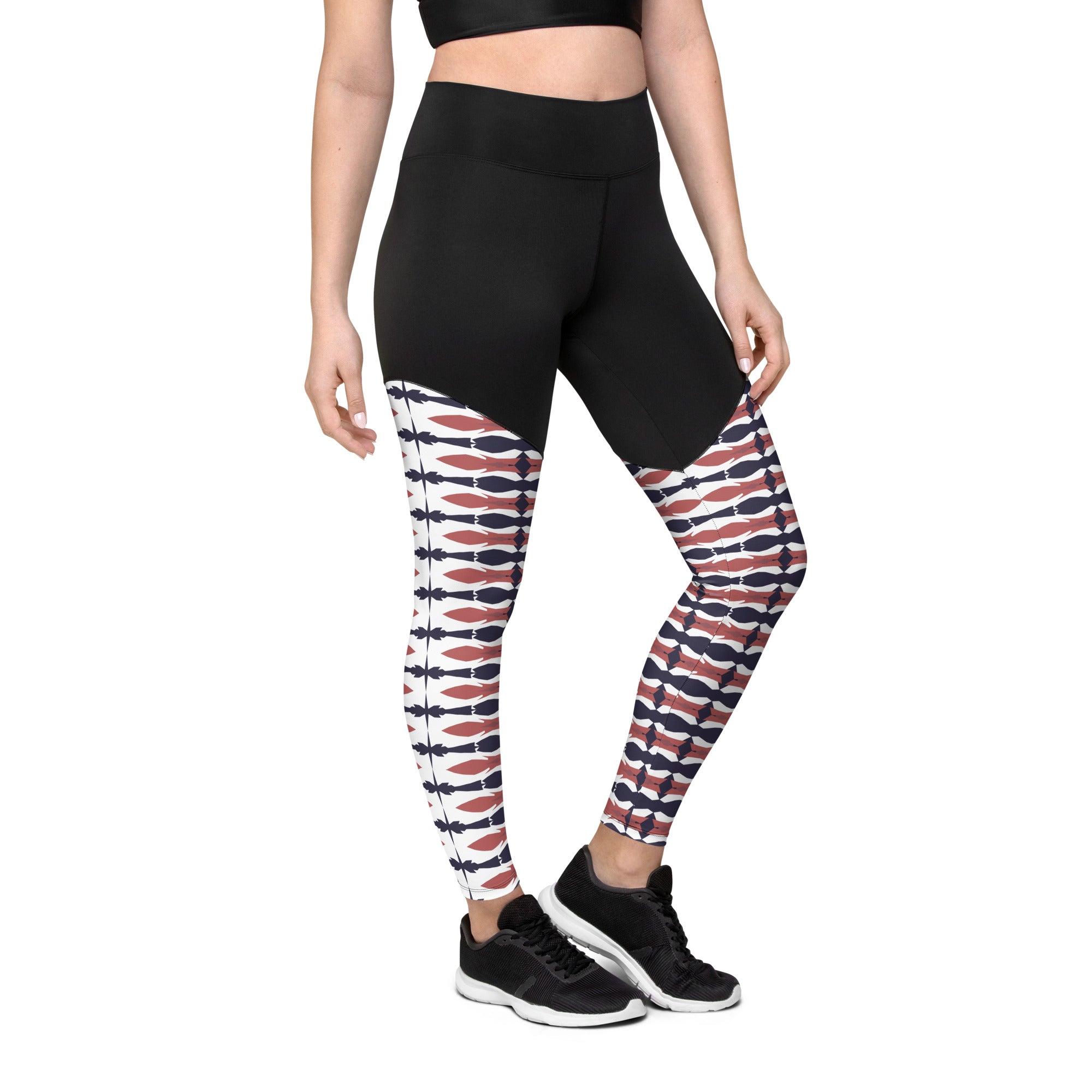 Gulf Shore Sports Leggings Triboca Arts