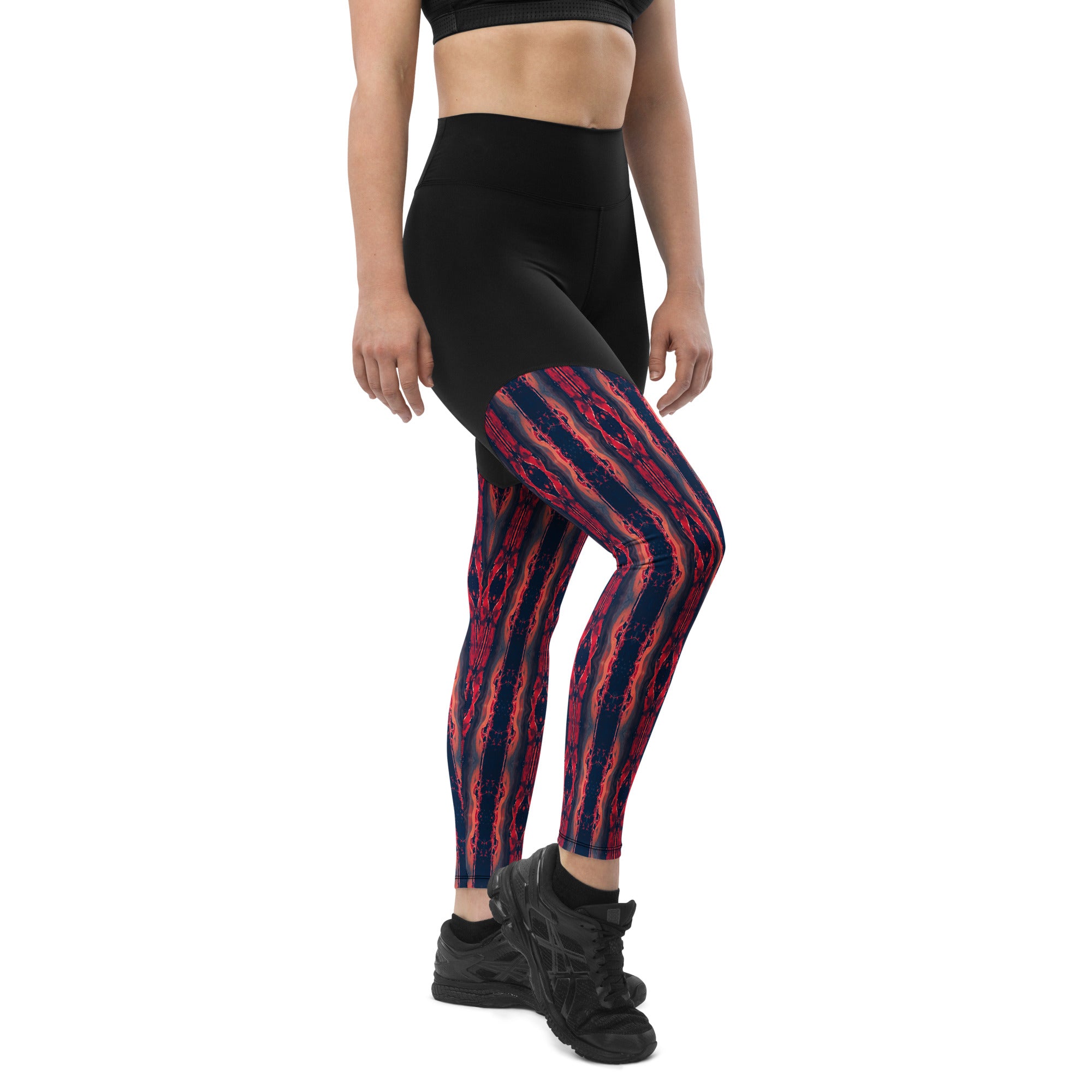 Gulf Shore Sports Leggings Triboca Arts