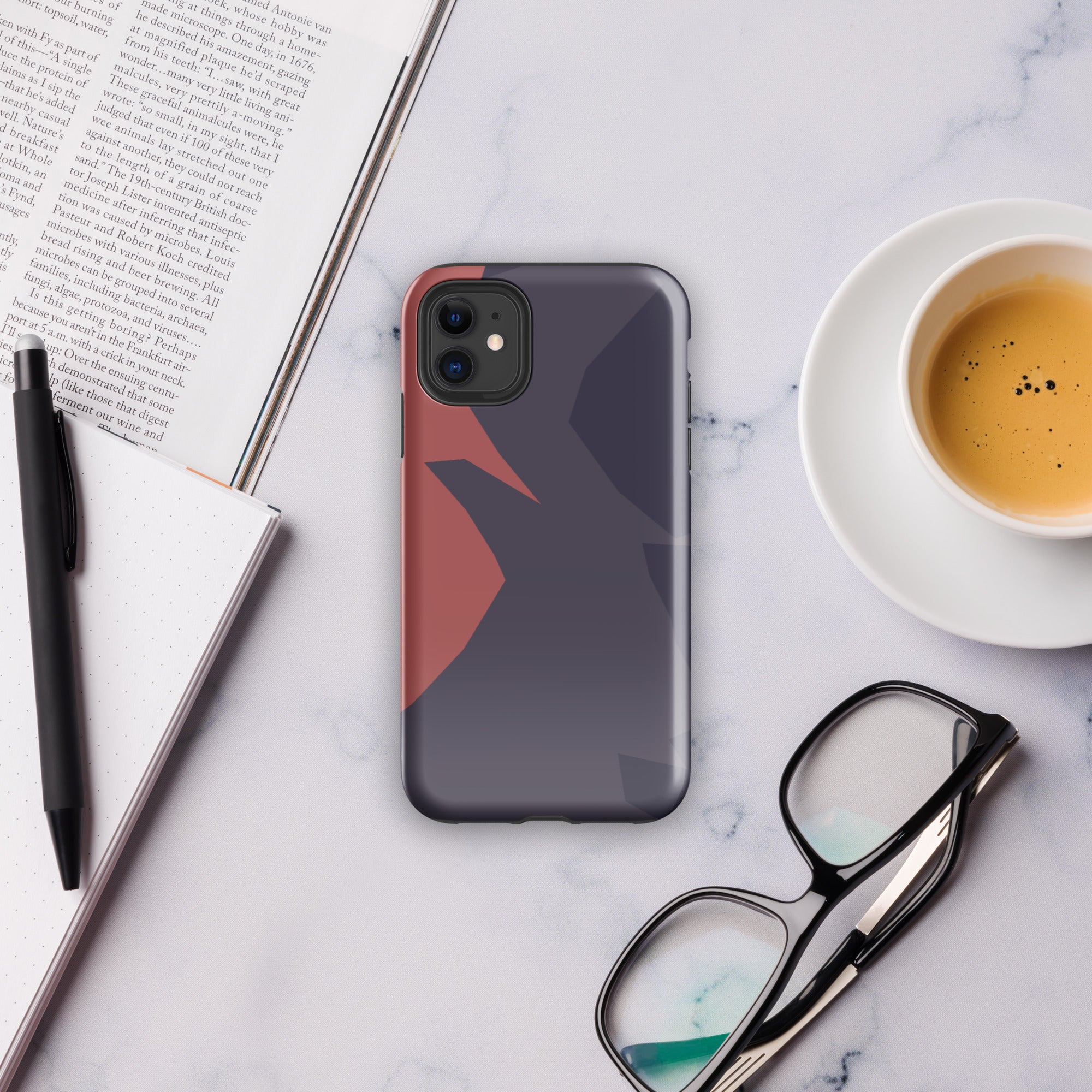 Gulf Shore Tough Case for iPhone® Triboca Arts iPhone 11