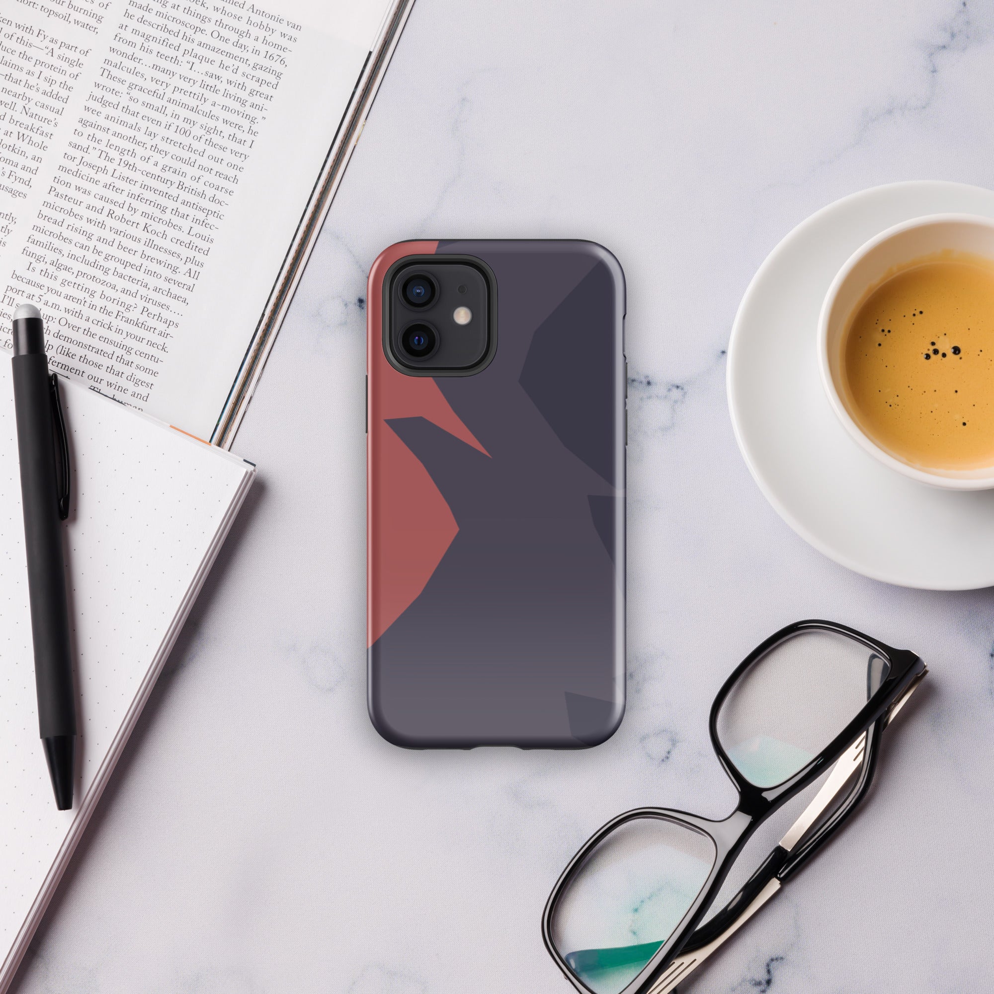 Gulf Shore Tough Case for iPhone® Triboca Arts iPhone 12