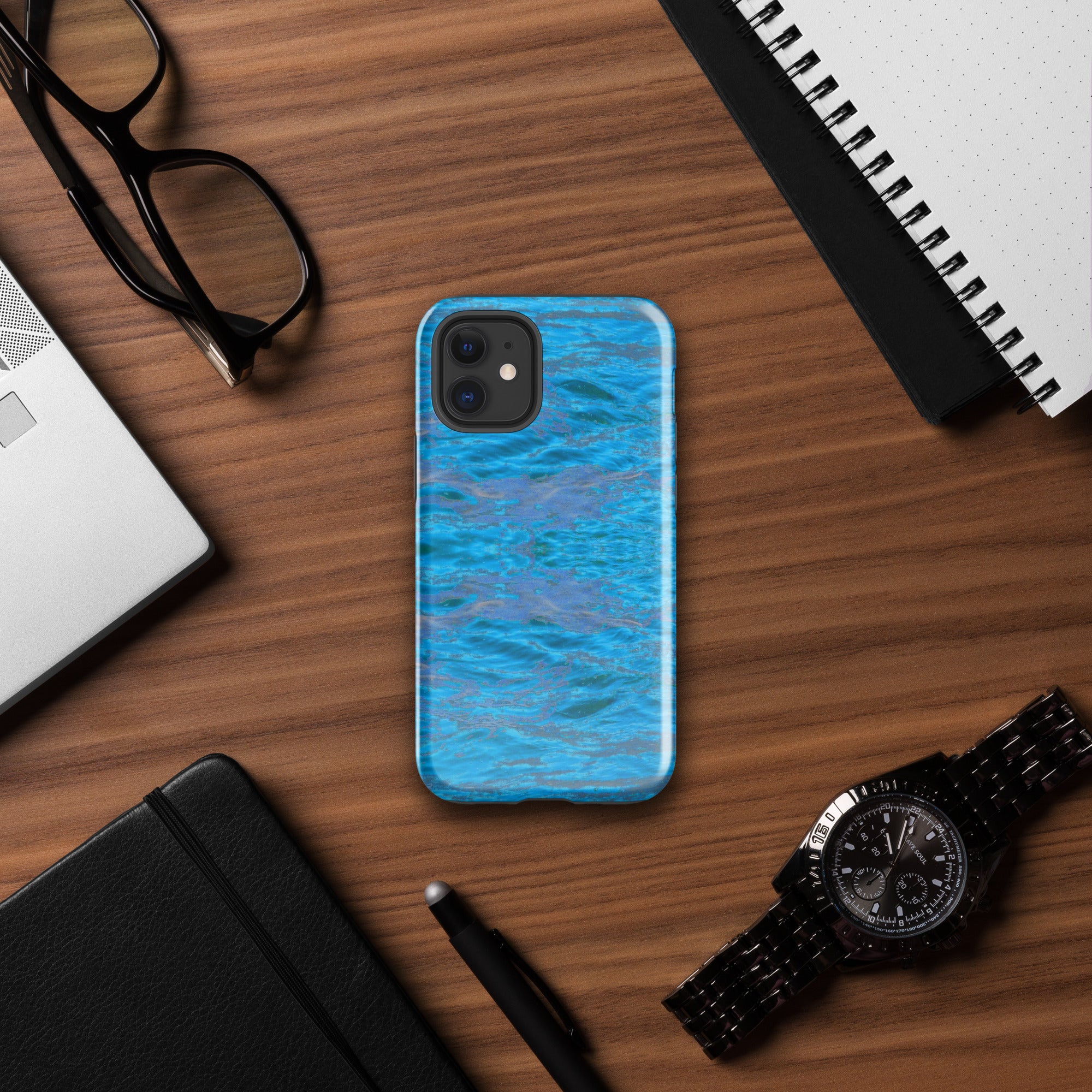 Monterey Azul Tough Case for iPhone® Triboca Arts iPhone 12 mini